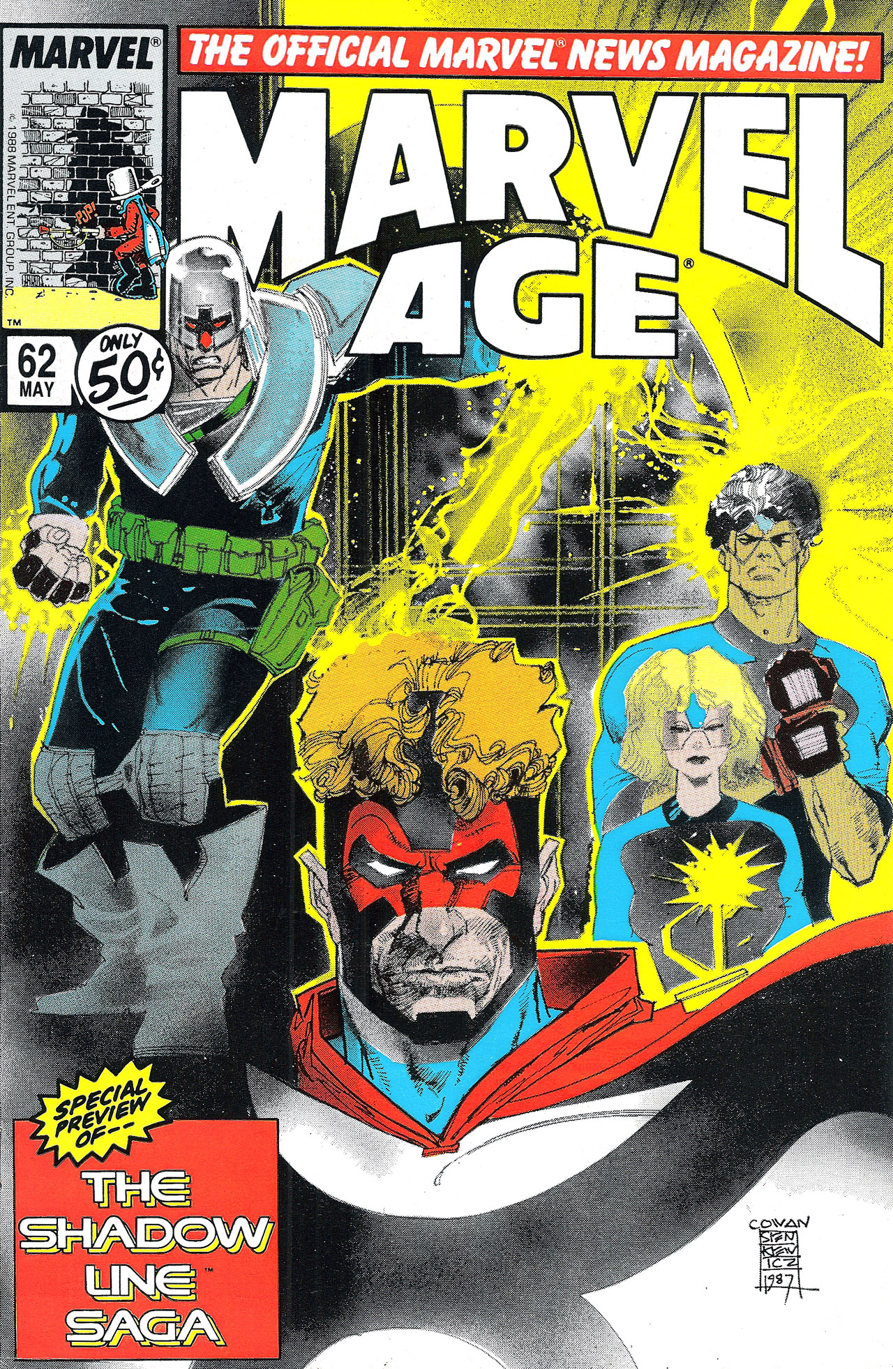 Read online Marvel Age comic -  Issue #62 - 1