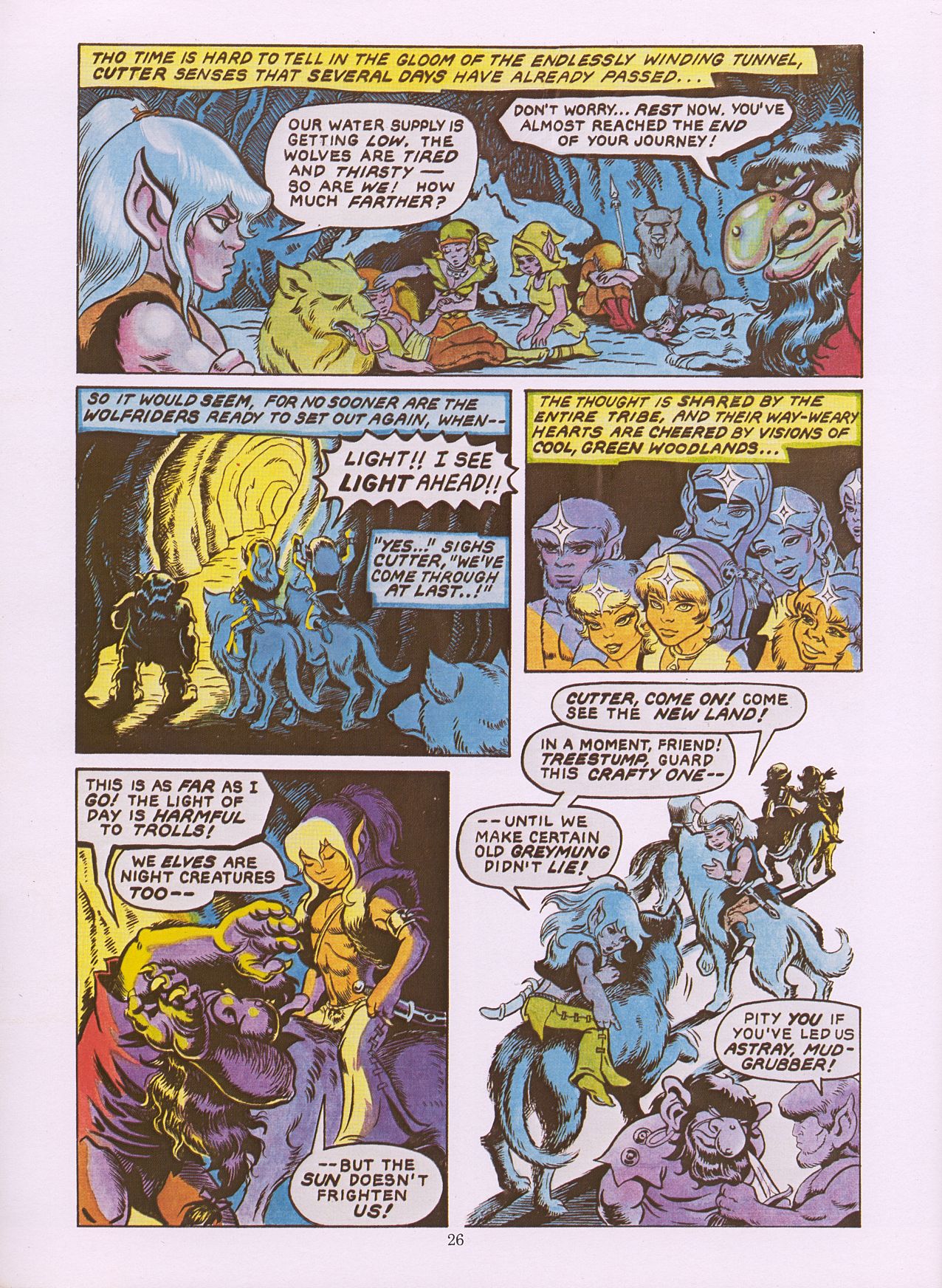 Read online ElfQuest (Starblaze Edition) comic -  Issue # TPB 1 - 34