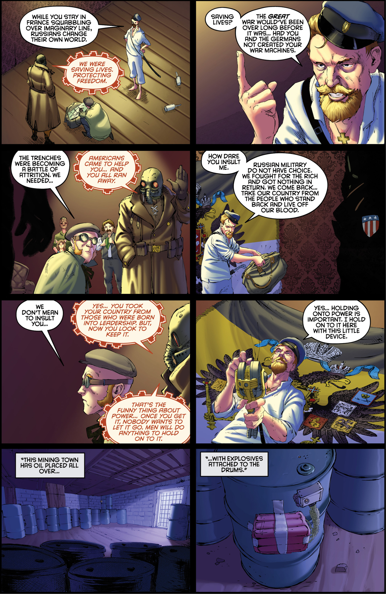 Read online Broken Gargoyles comic -  Issue #2 - 21
