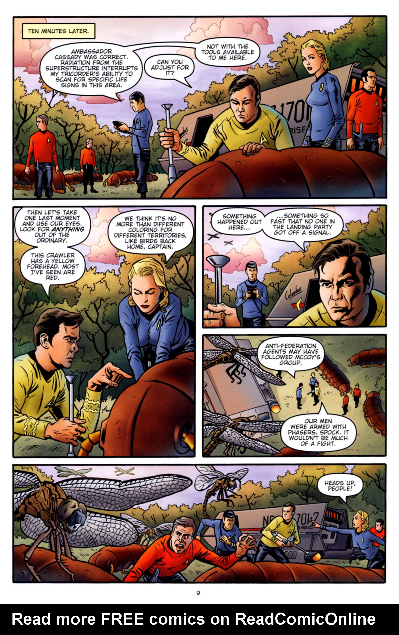 Read online Star Trek: Mission's End comic -  Issue #3 - 11