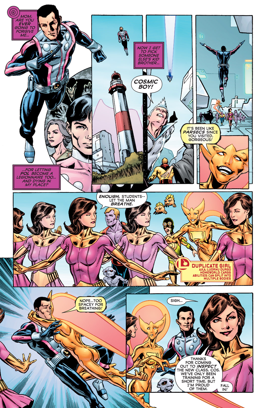 Read online Legion of Super-Heroes (2010) comic -  Issue #6 - 18