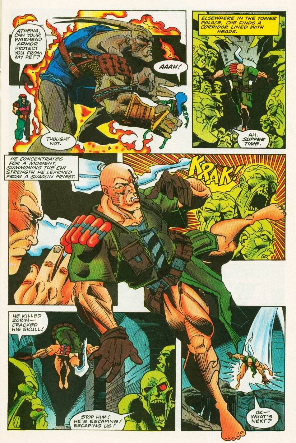 Read online Warheads comic -  Issue #6 - 19