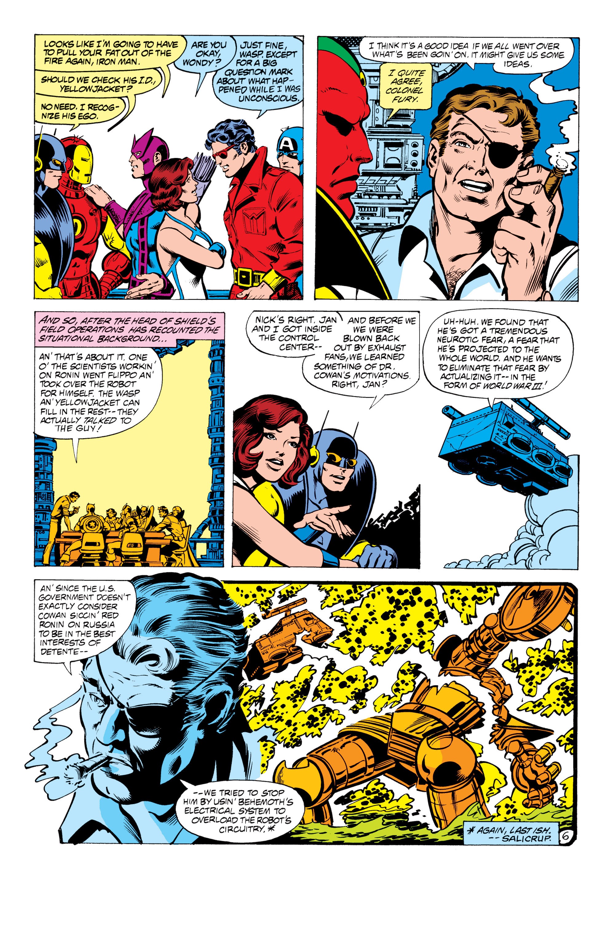 Read online The Avengers (1963) comic -  Issue #199 - 7