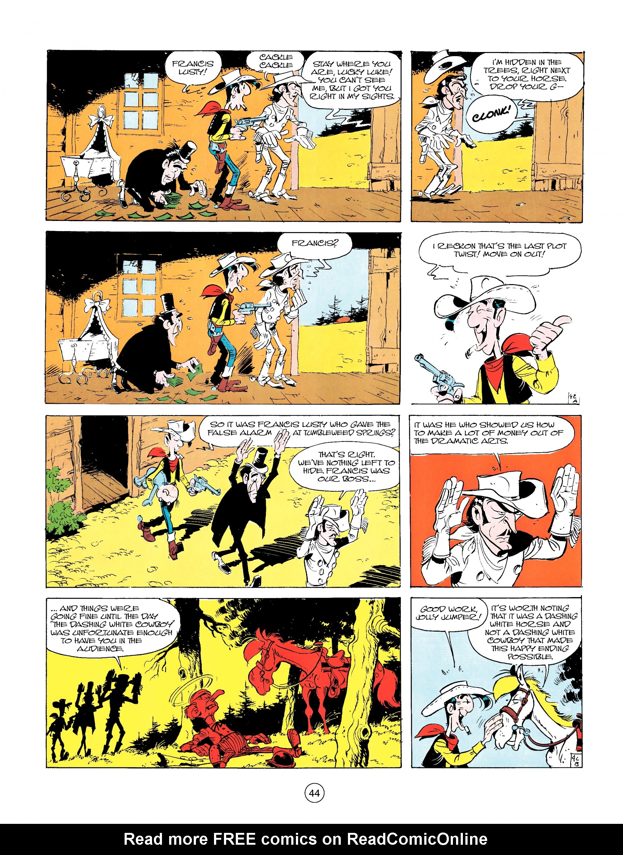 Read online A Lucky Luke Adventure comic -  Issue #14 - 44