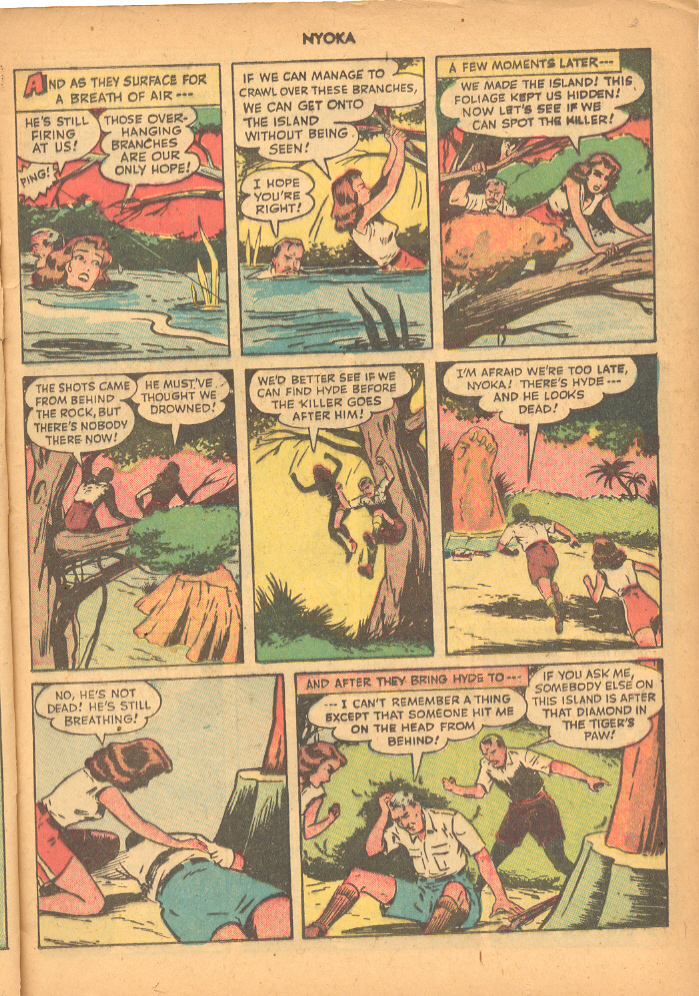 Read online Nyoka the Jungle Girl (1945) comic -  Issue #26 - 13