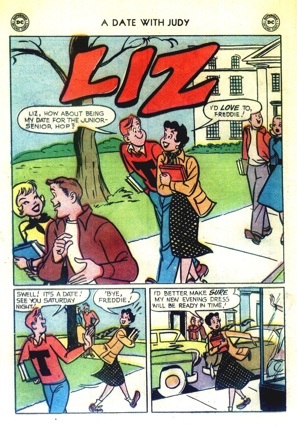 Read online A Date with Judy comic -  Issue #54 - 16