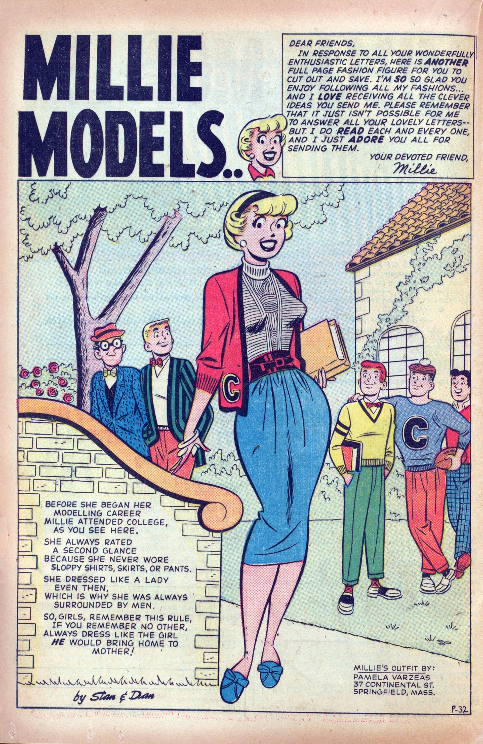 Read online Millie the Model comic -  Issue #84 - 20