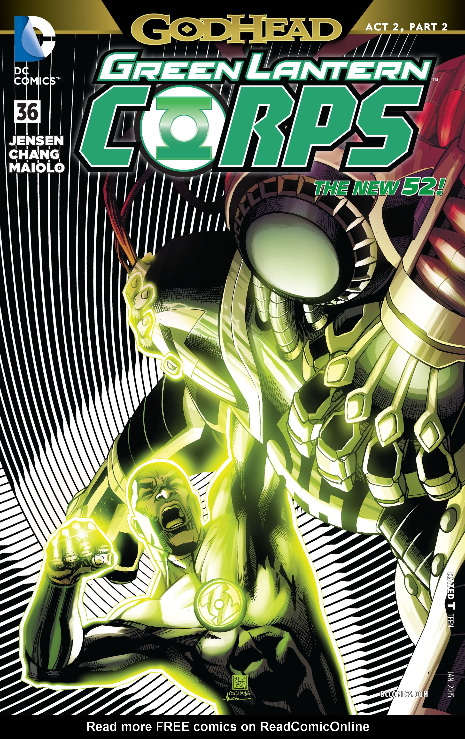Green Lantern/New Gods: Godhead Issue #8 #8 - English 1