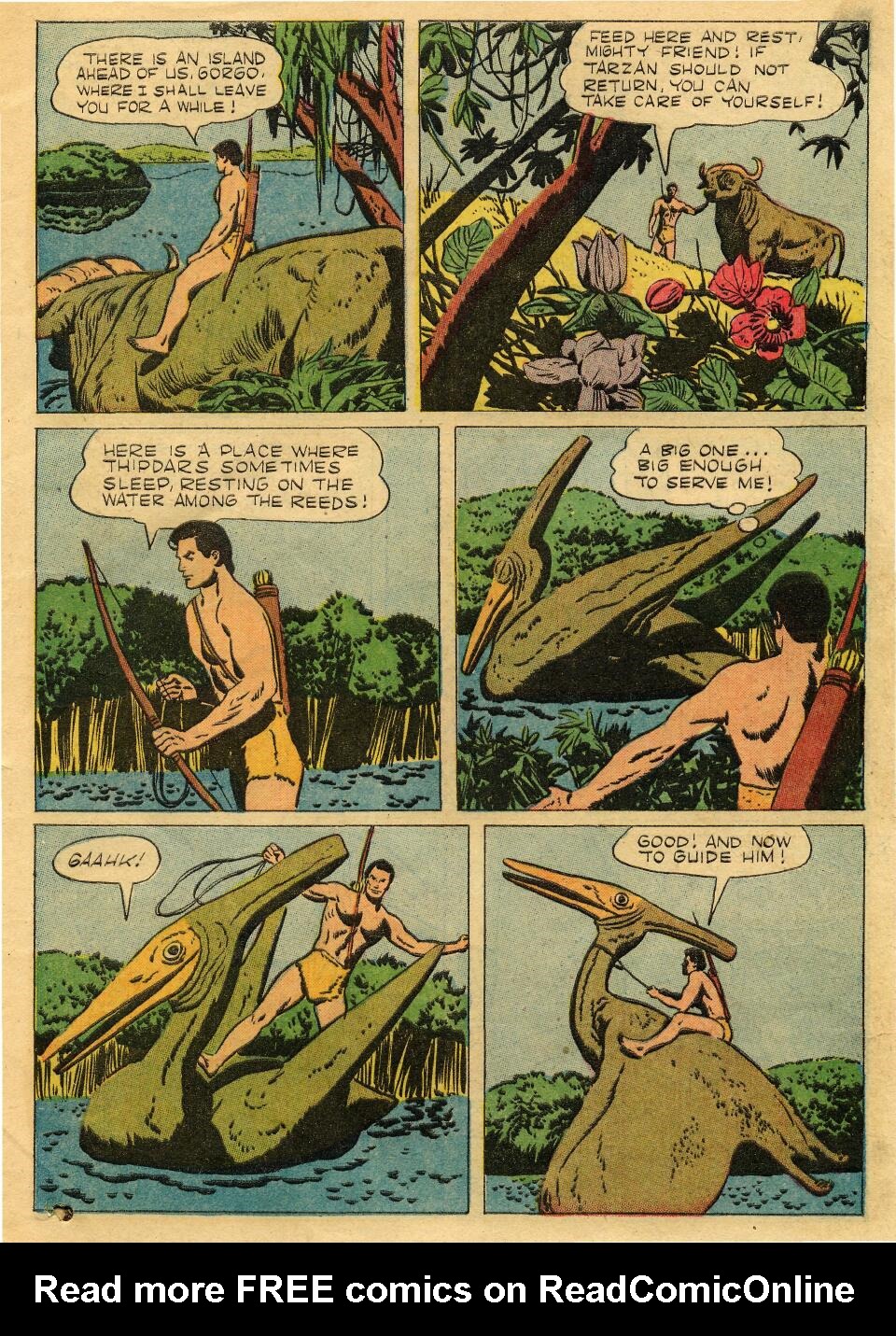 Read online Tarzan (1948) comic -  Issue #59 - 7