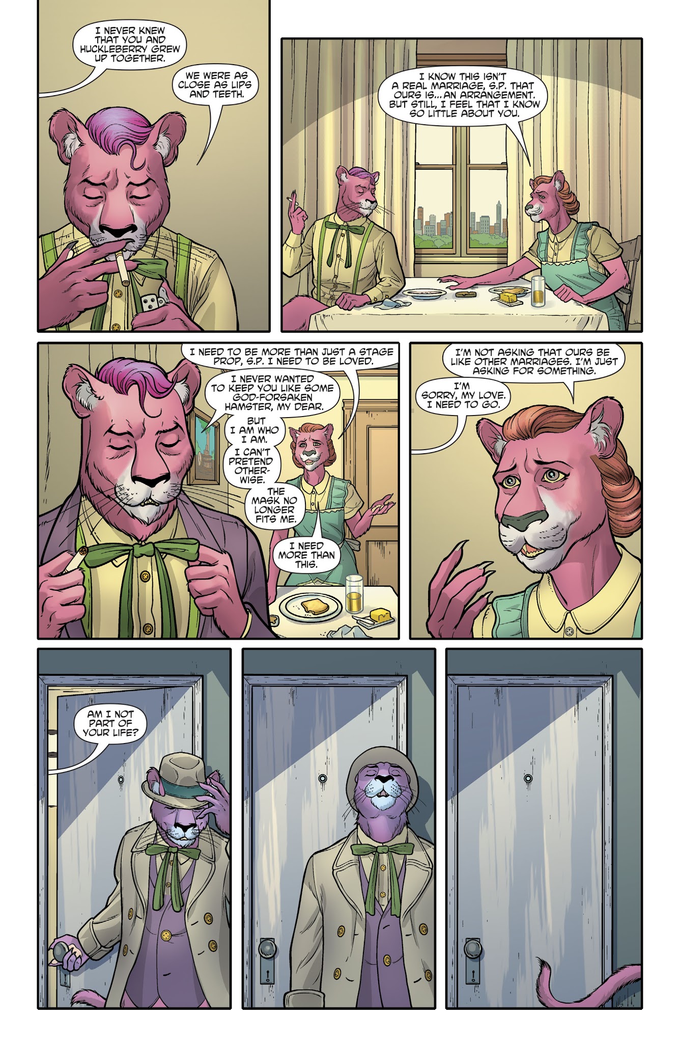 Read online Exit Stage Left: The Snagglepuss Chronicles comic -  Issue #4 - 11