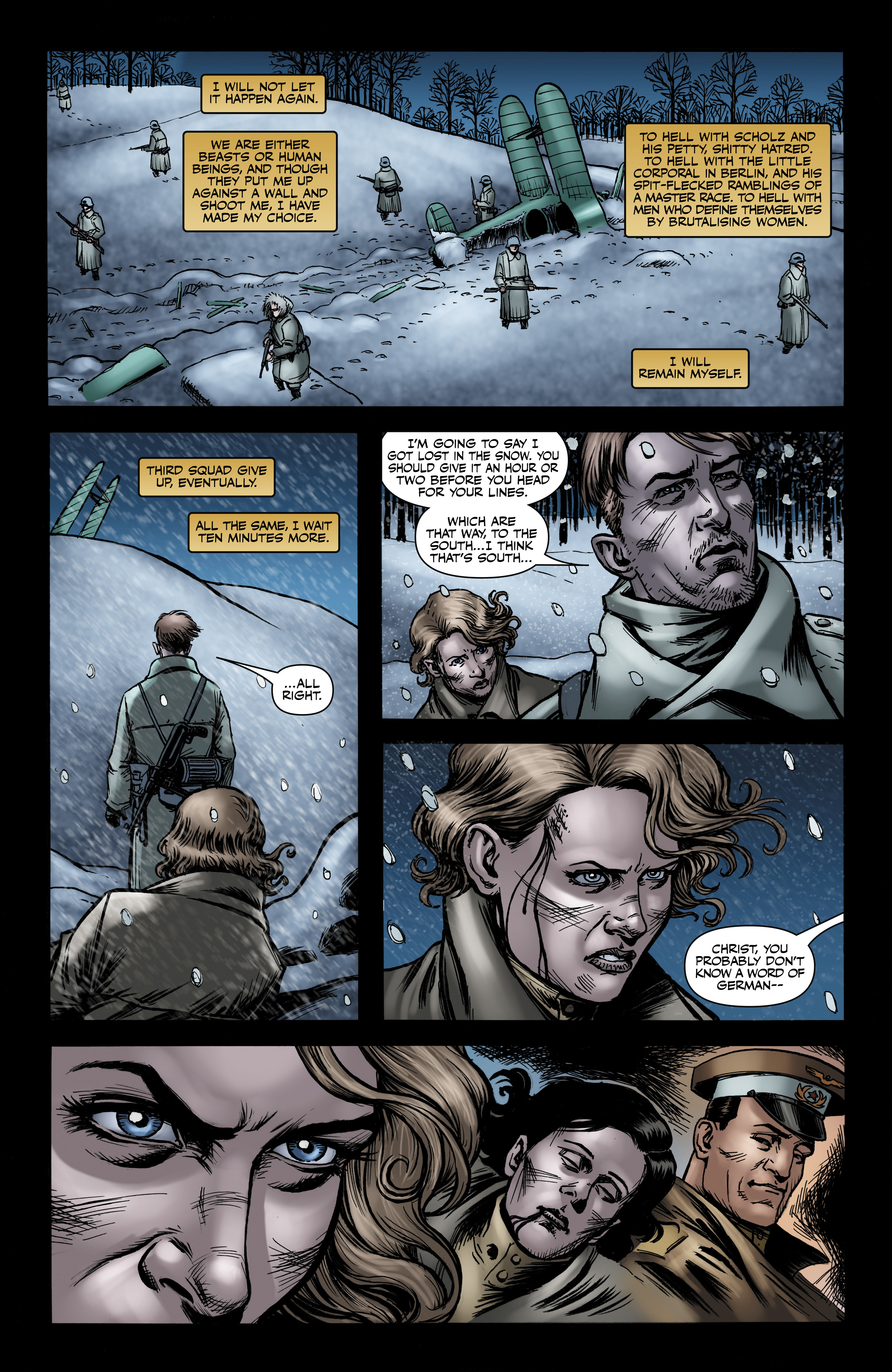 Read online Battlefields: The Night Witches comic -  Issue # TPB - 67