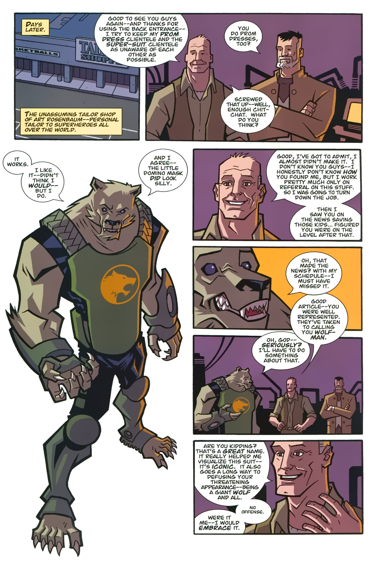 Read online The Astounding Wolf-Man comic -  Issue #2 - 10