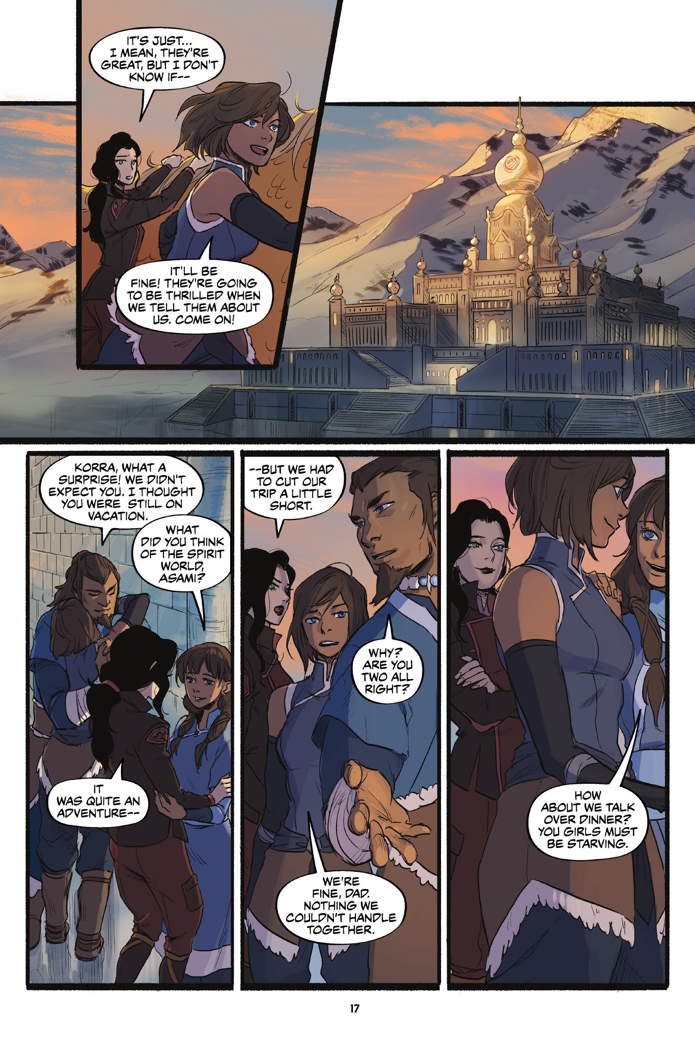Read online Nickelodeon The Legend of Korra – Turf Wars comic -  Issue #1 - 18