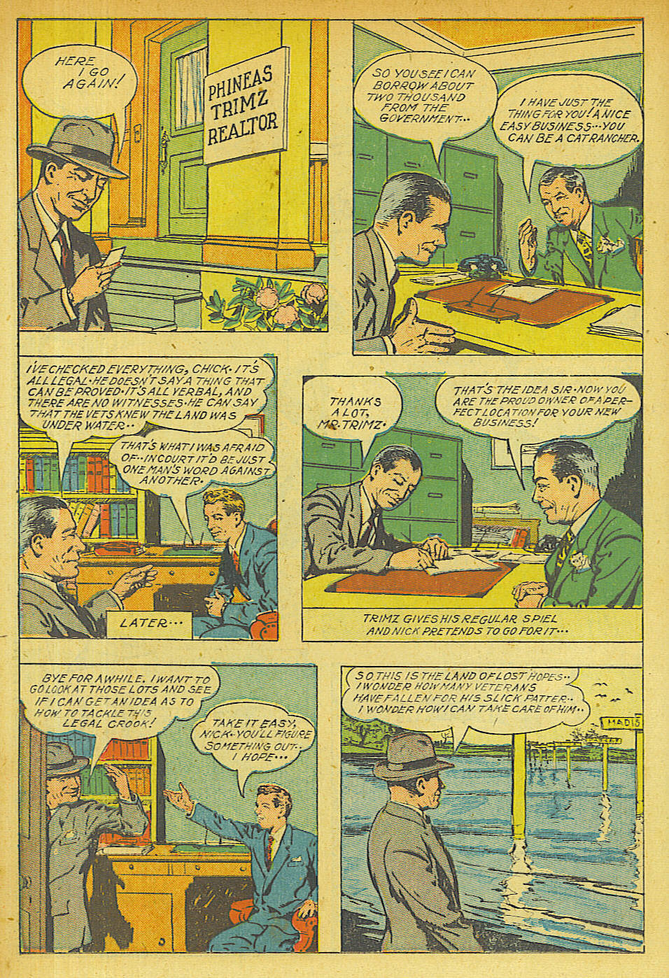 Read online Shadow Comics comic -  Issue #58 - 25