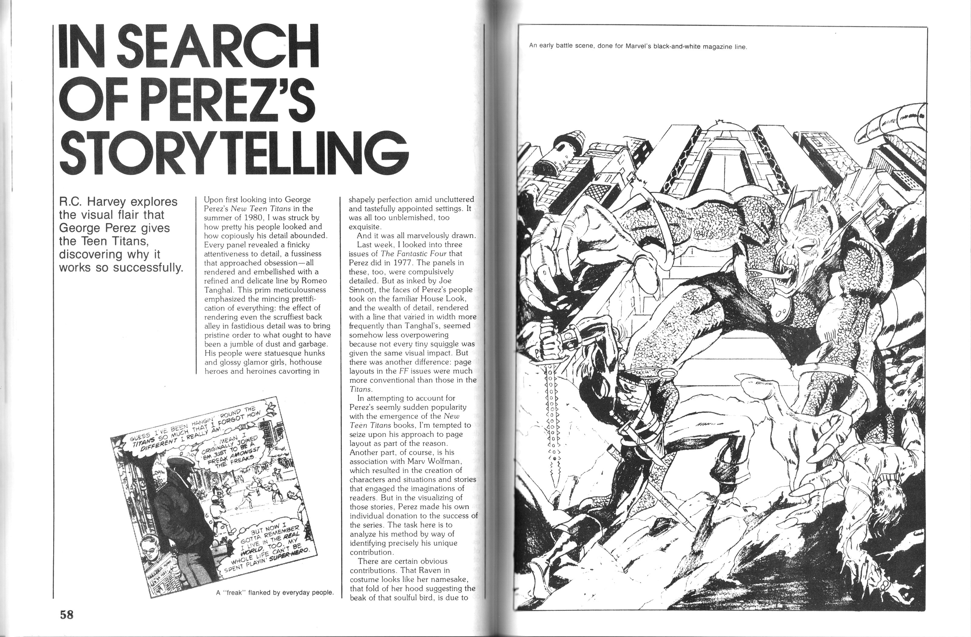 Read online Focus On George Perez comic -  Issue # Full - 30