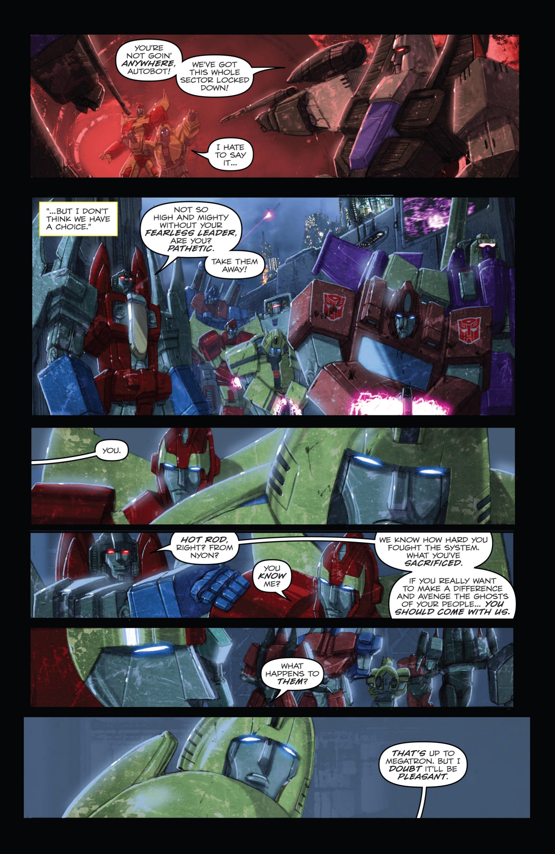 Read online Transformers: Autocracy comic -  Issue # Full - 85