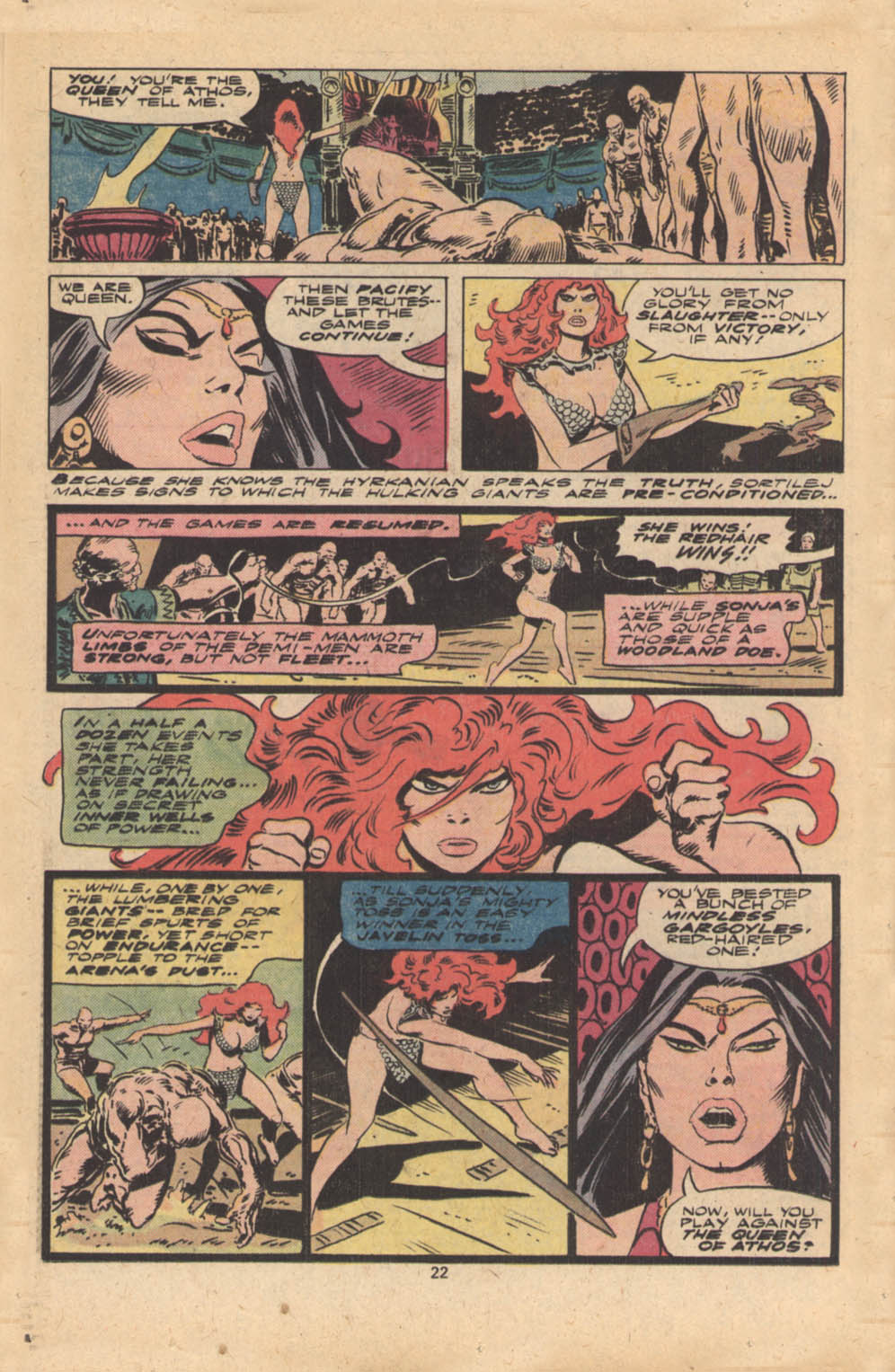 Read online Red Sonja (1977) comic -  Issue #3 - 13