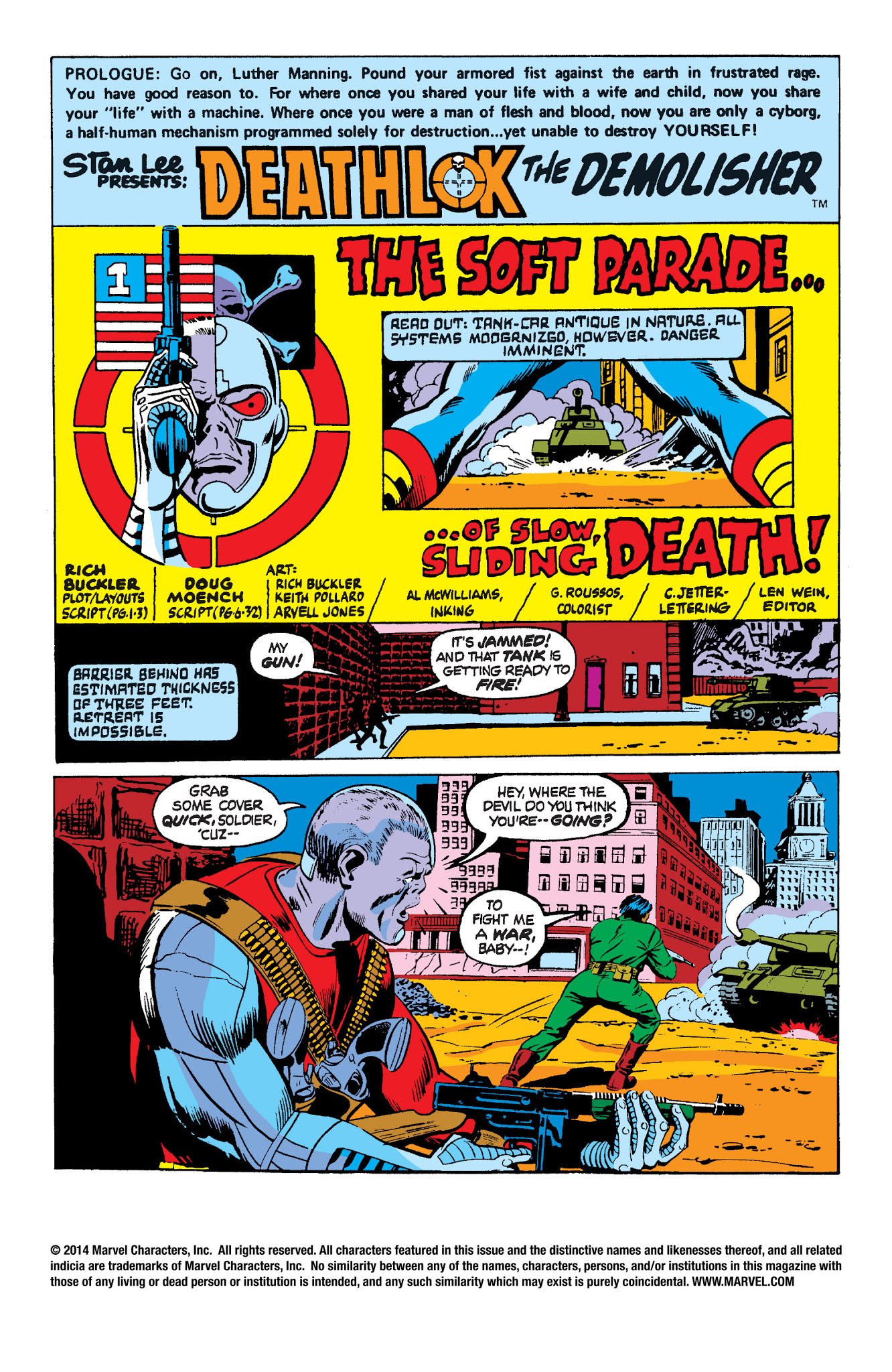 Read online Deathlok the Demolisher: The Complete Collection comic -  Issue # TPB - 72