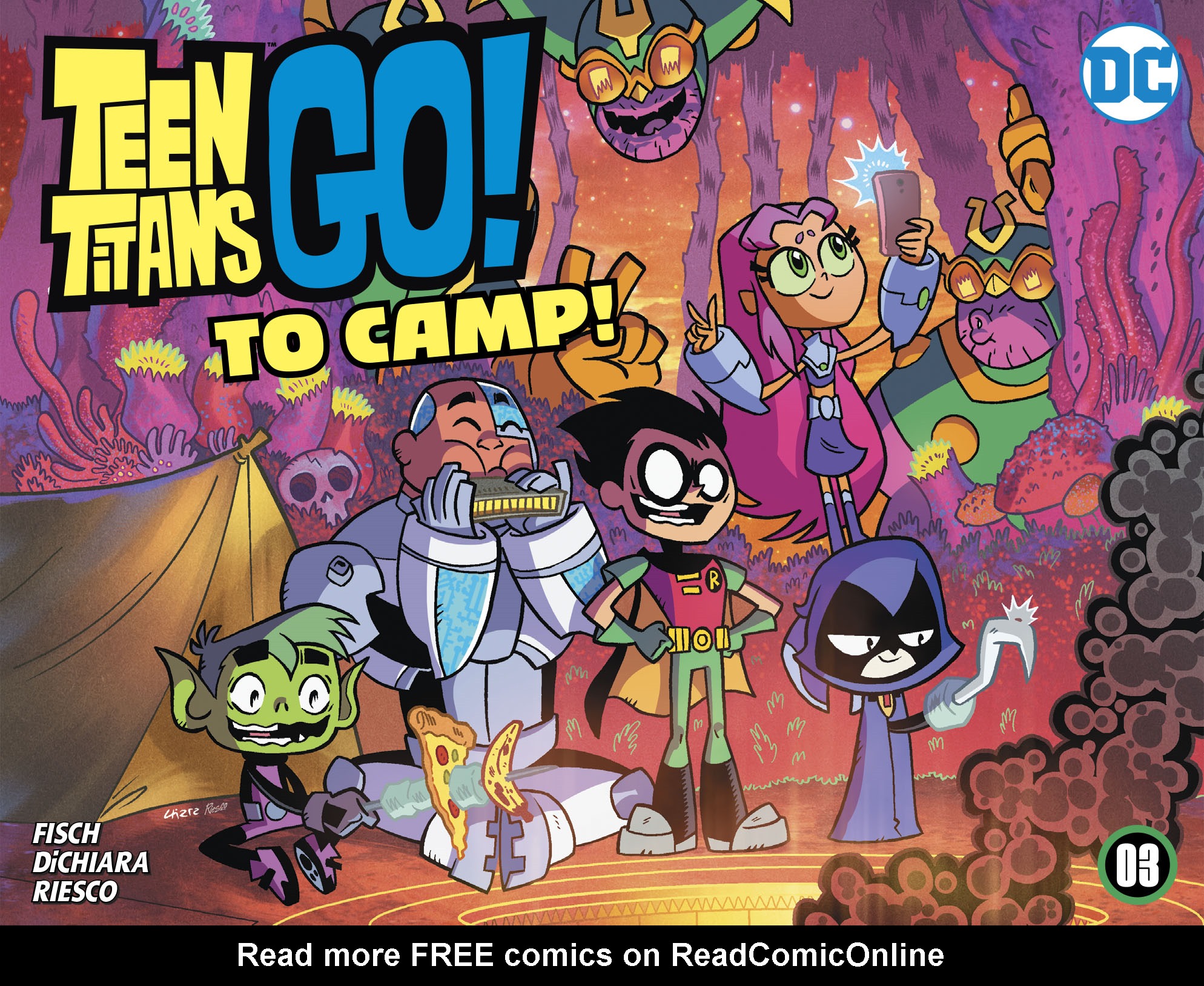 Read online Teen Titans Go! To Camp comic -  Issue #3 - 1
