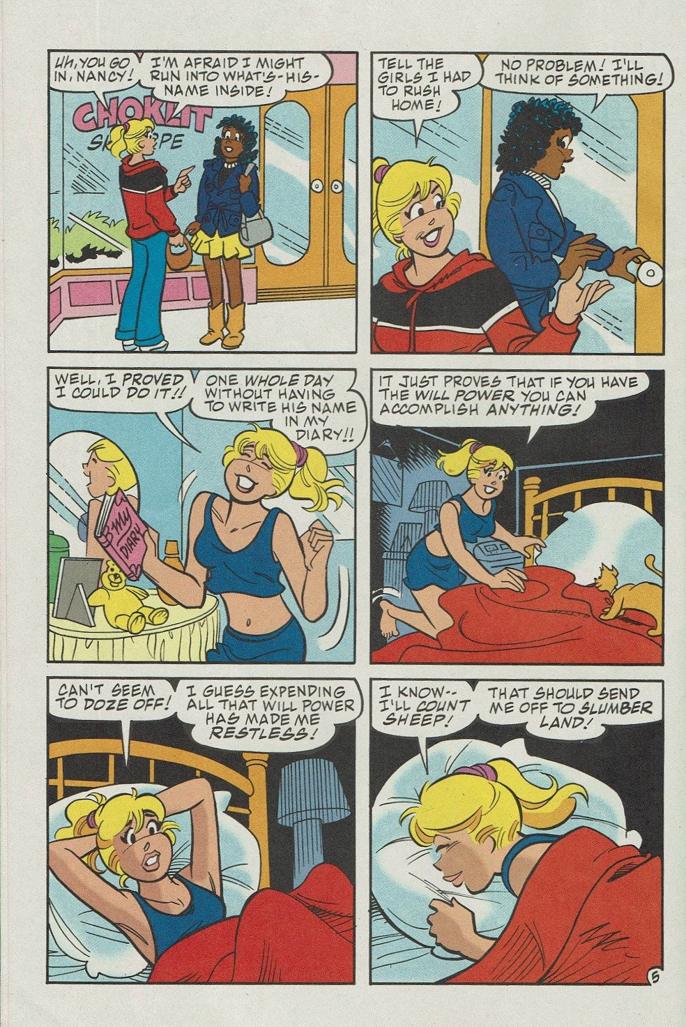 Read online Betty comic -  Issue #160 - 8