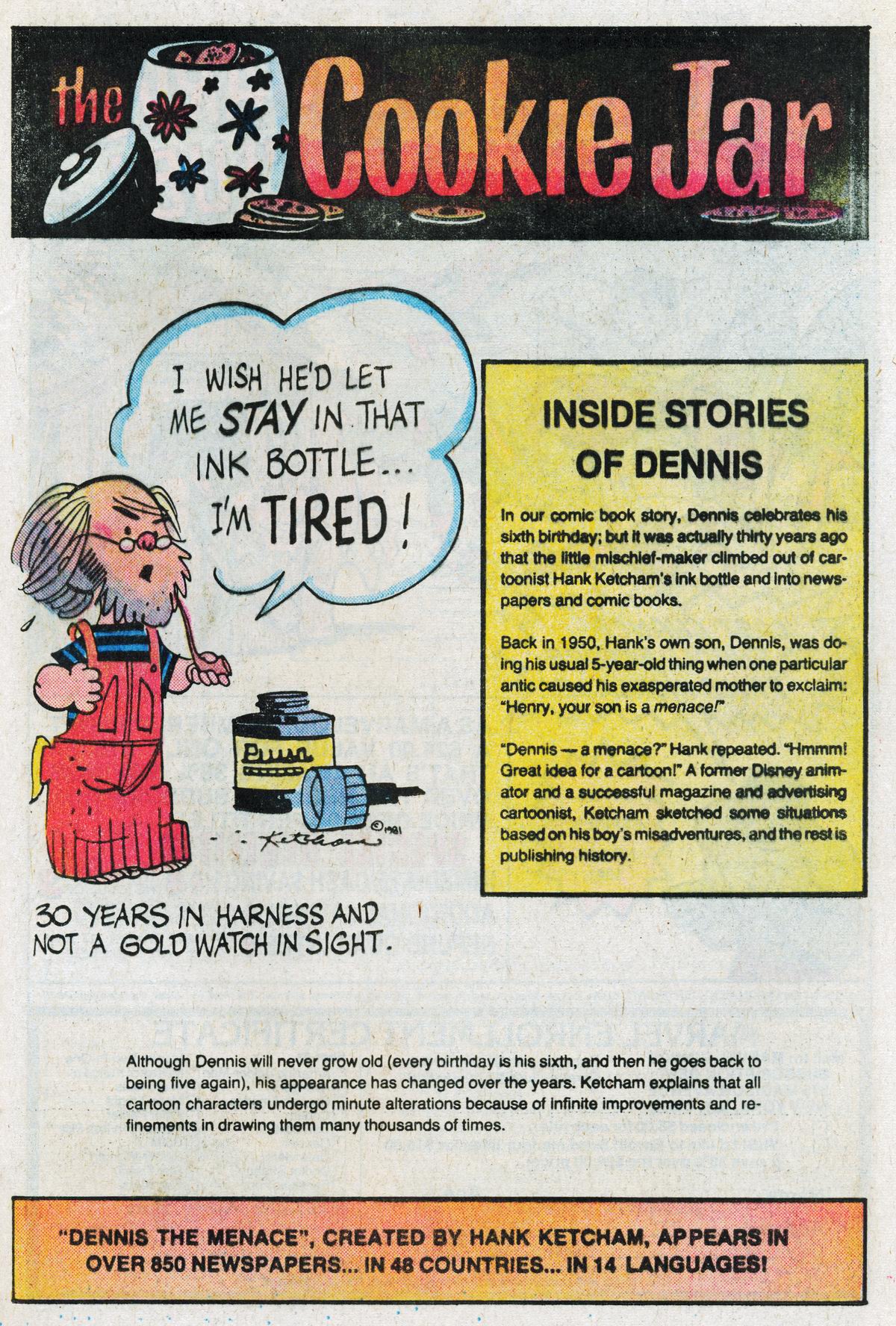 Read online Dennis the Menace comic -  Issue #3 - 21