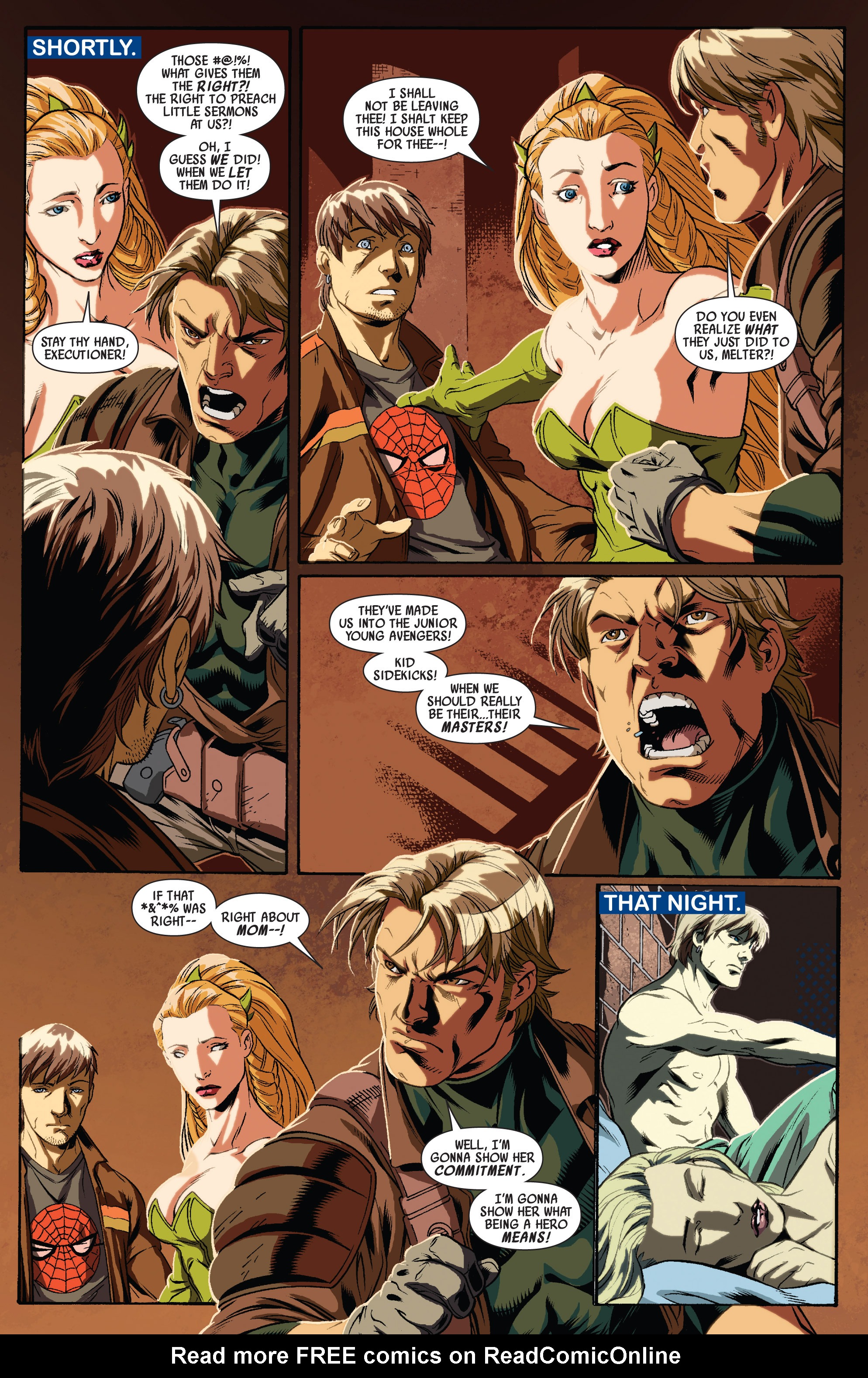 Read online Dark Reign: Young Avengers comic -  Issue #4 - 10