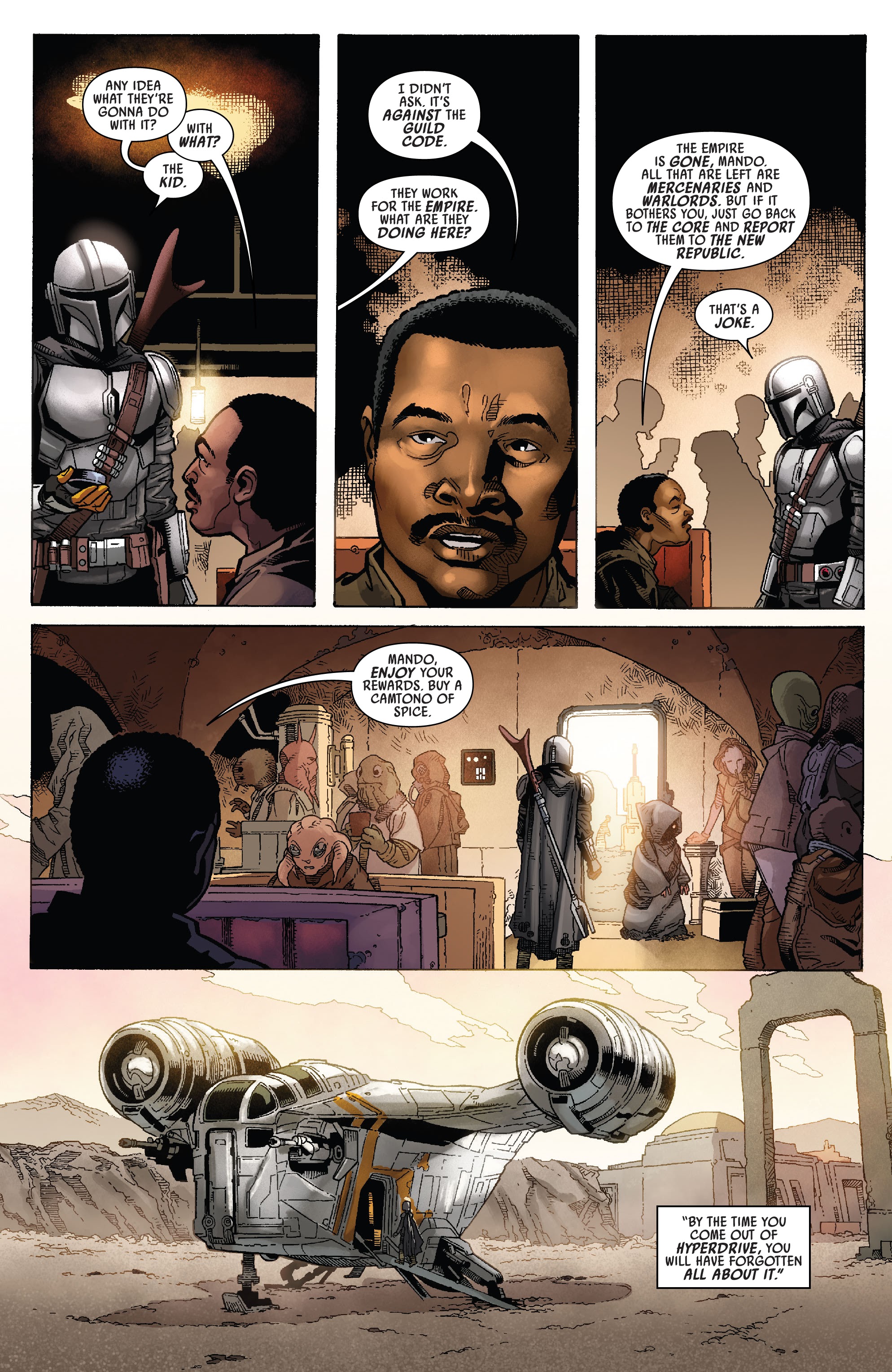 Read online Star Wars: The Mandalorian comic -  Issue #3 - 15