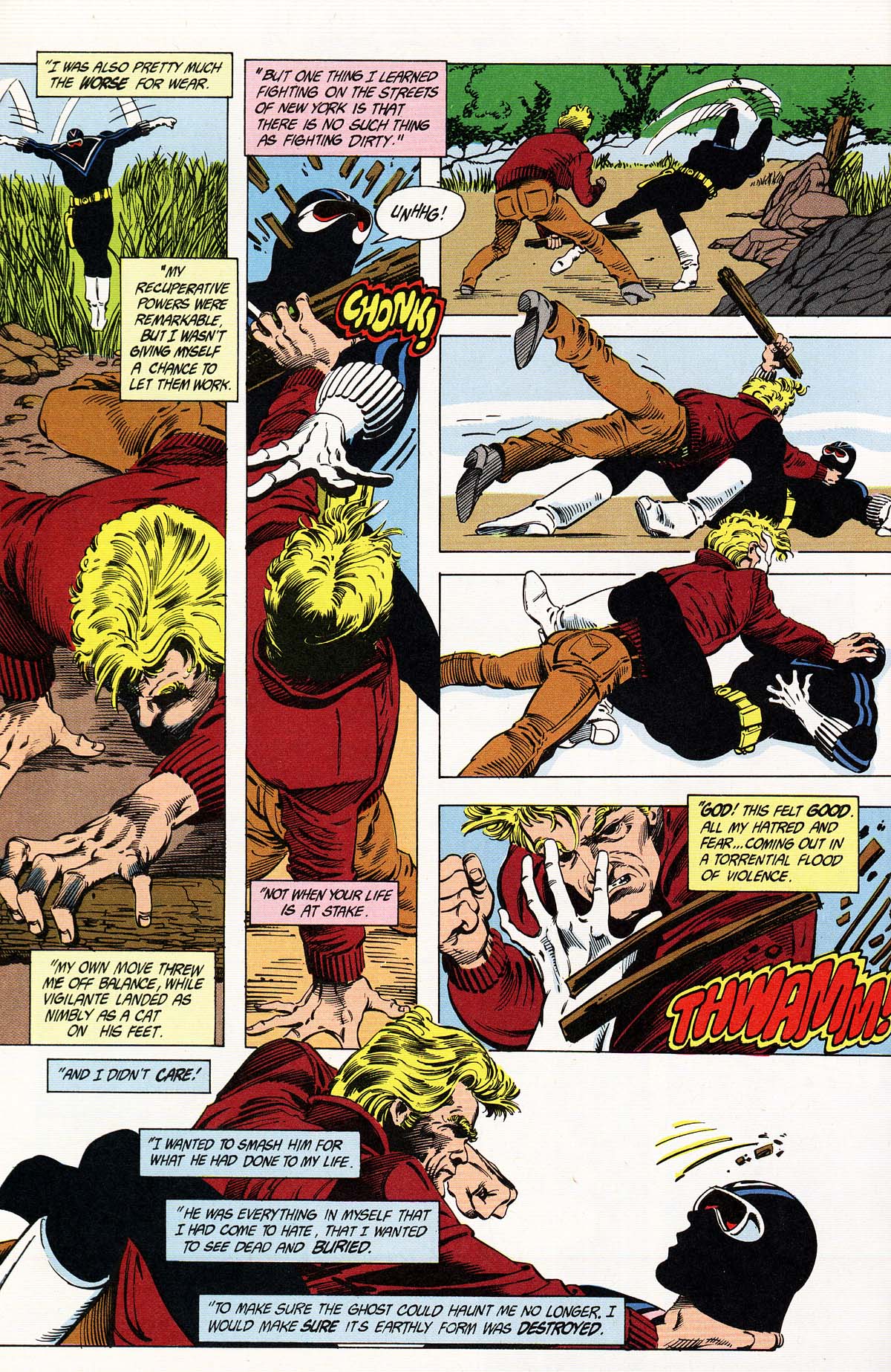 Read online Vigilante (1983) comic -  Issue #27 - 18