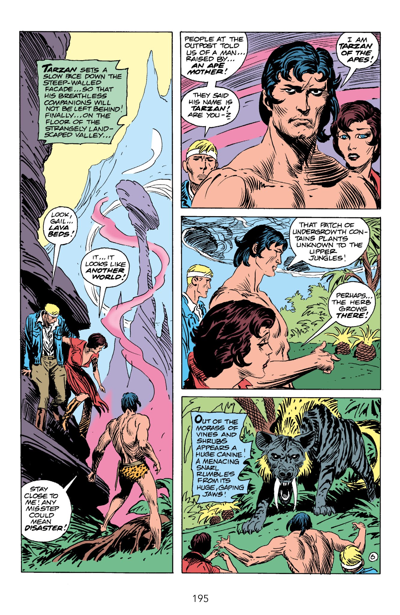 Read online Edgar Rice Burroughs' Tarzan The Joe Kubert Years comic -  Issue # TPB 3 (Part 2) - 85