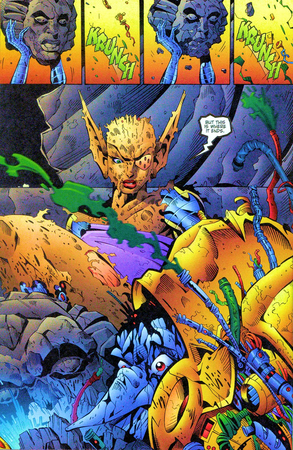 Read online Cybernary comic -  Issue #5 - 19