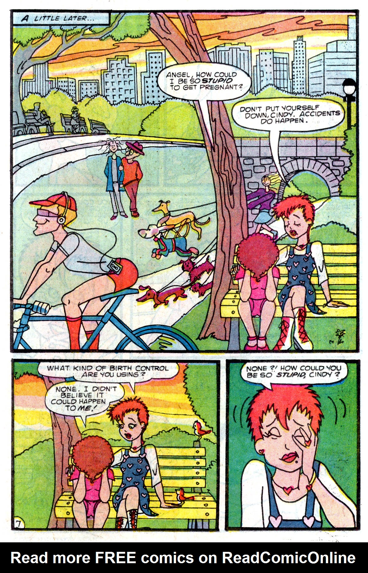 Read online Angel Love comic -  Issue #3 - 8