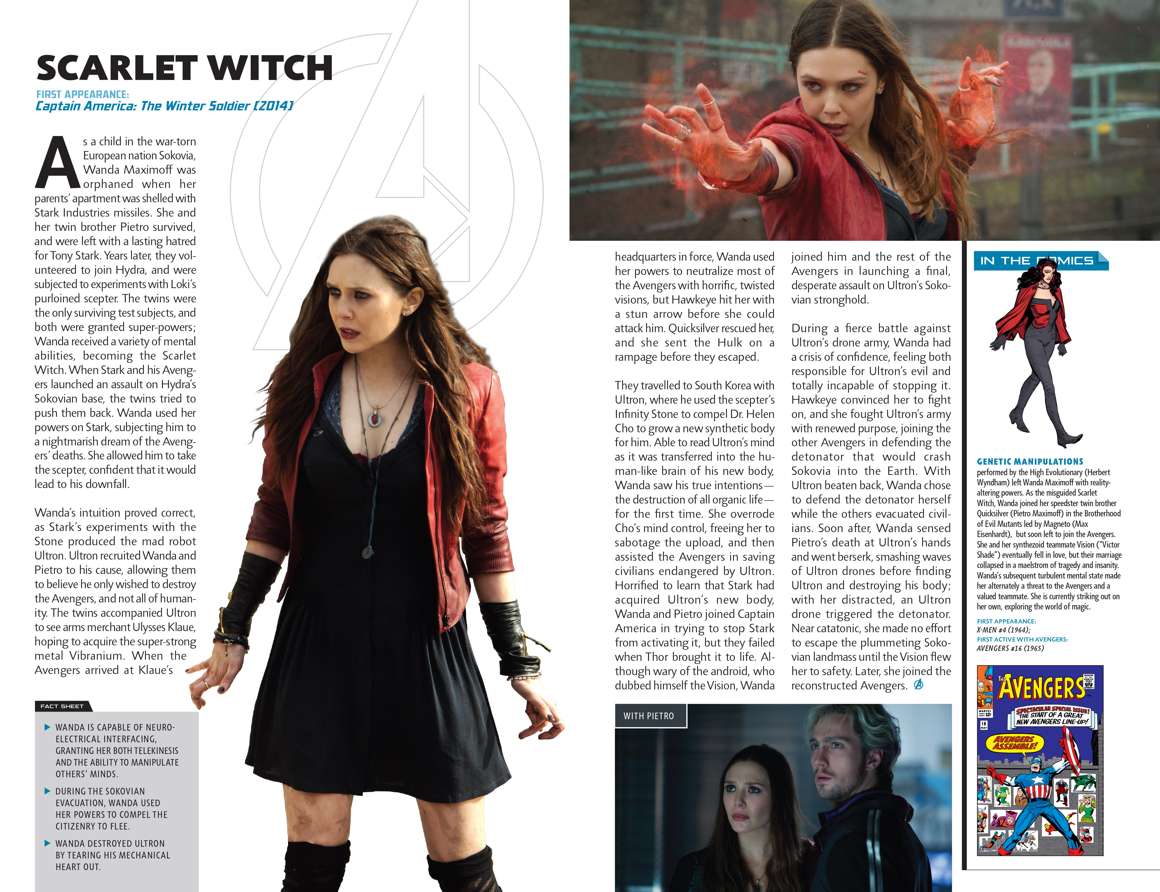 Read online Guidebook To the Marvel Cinematic Universe – Marvel's Avengers: Age of Ultron comic -  Issue # Full - 19