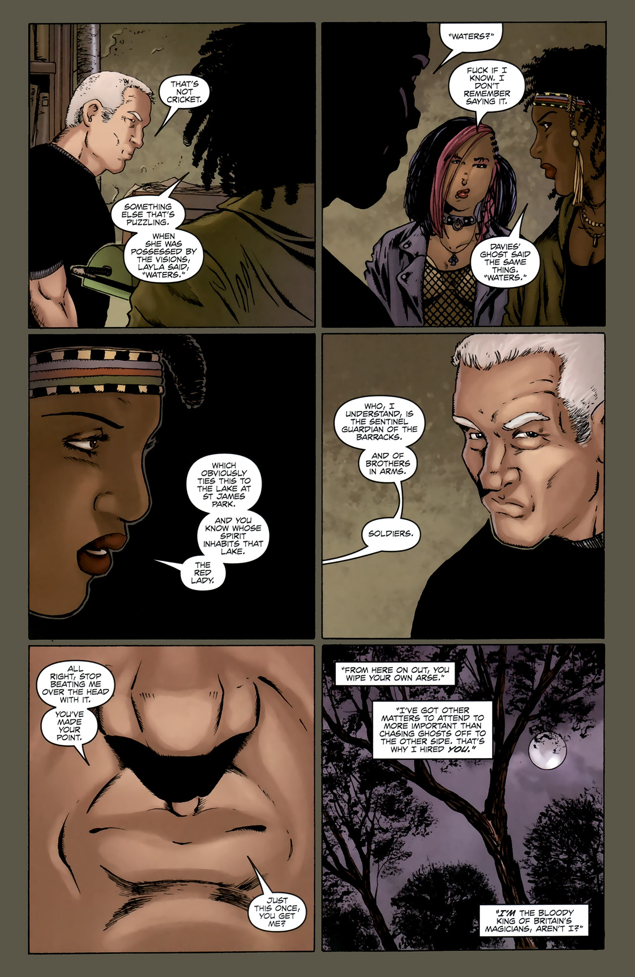 Read online Gravel comic -  Issue #16 - 17