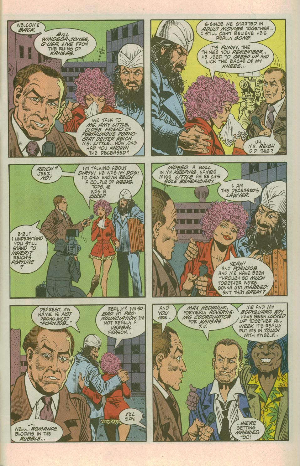 Read online American Flagg! comic -  Issue #27 - 28