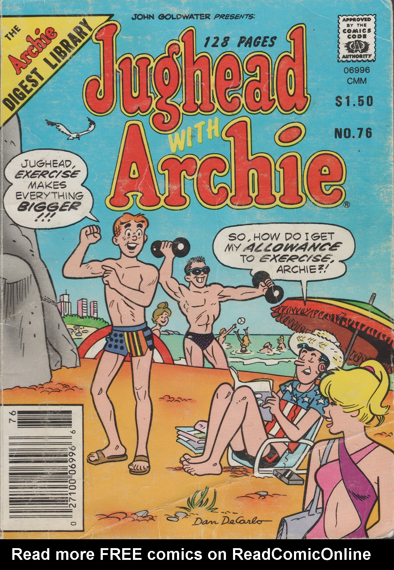 Read online Jughead with Archie Digest Magazine comic -  Issue #76 - 2