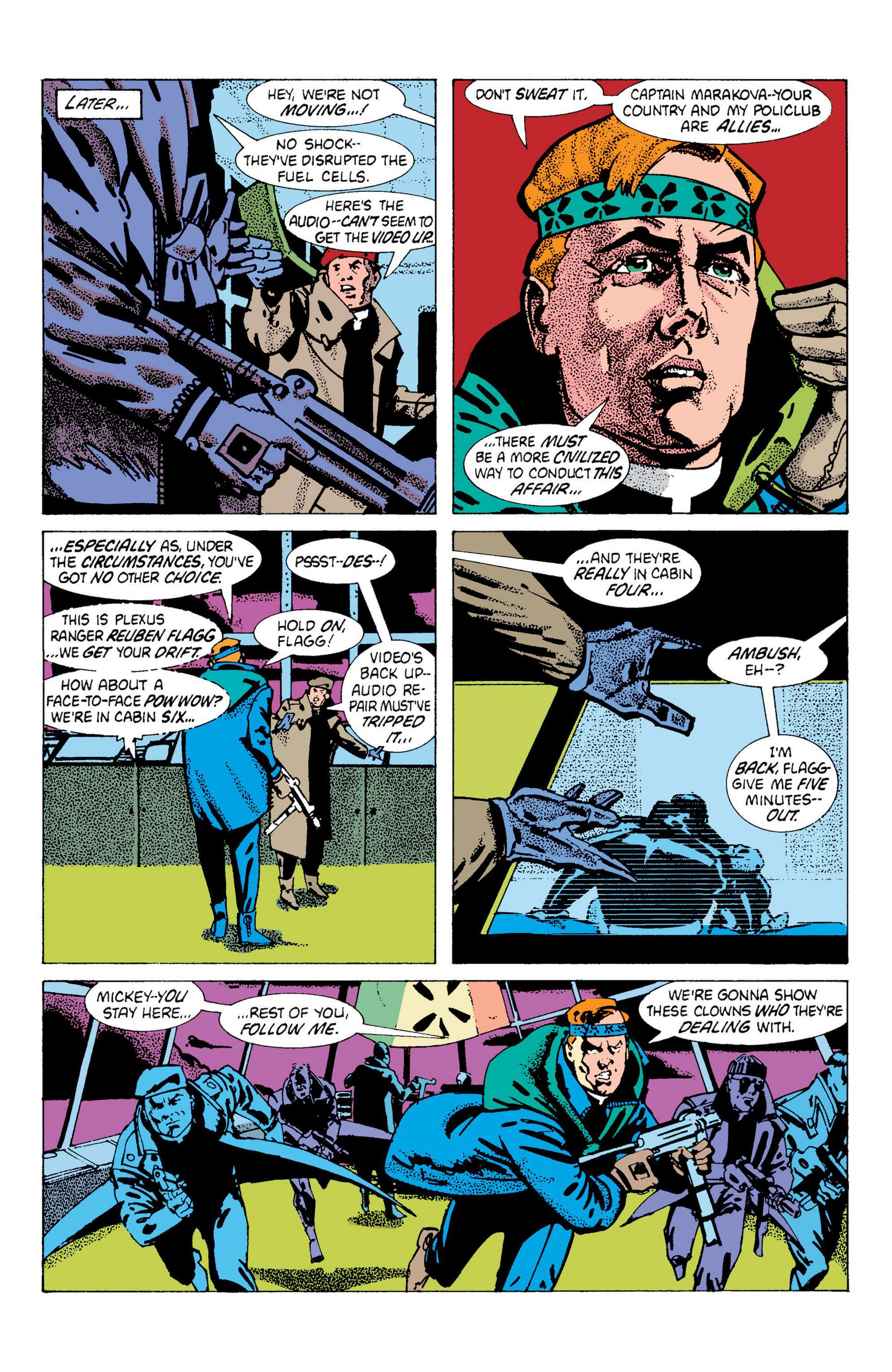 Read online American Flagg! comic -  Issue # _Definitive Collection (Part 2) - 36