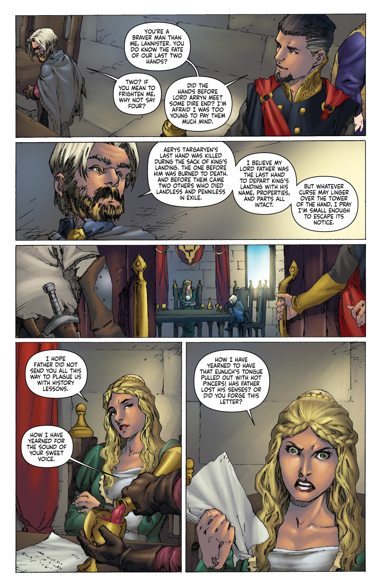 Read online A Clash of Kings comic -  Issue #3 - 16