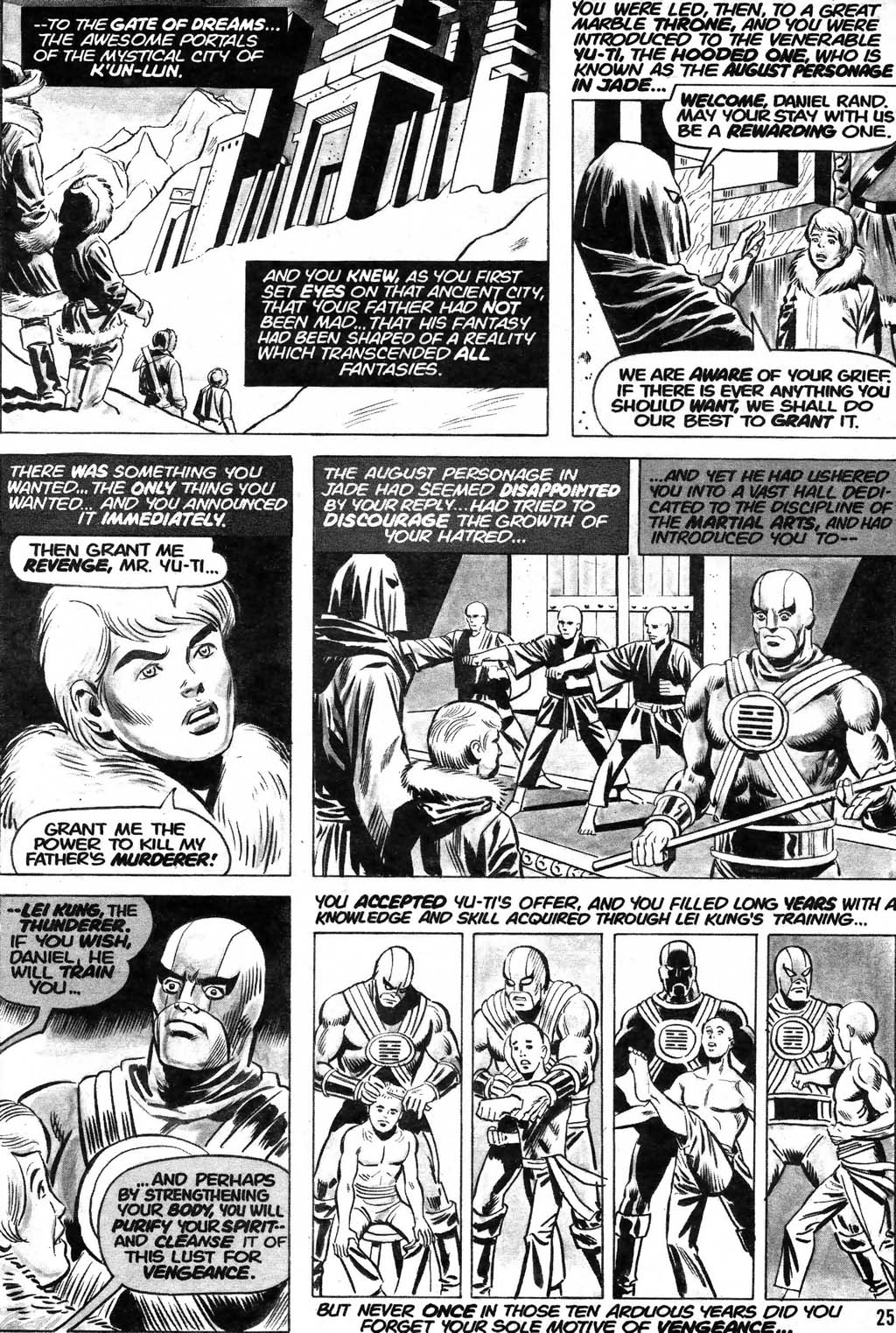 Read online The Deadly Hands of Kung Fu comic -  Issue #10 - 25