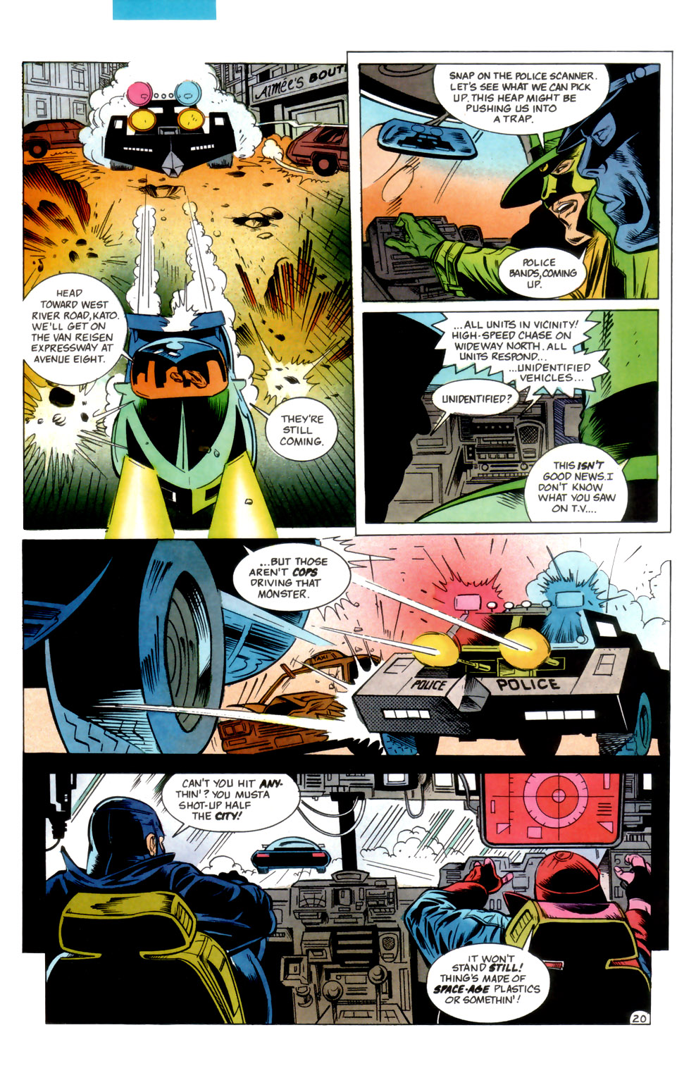 Read online The Green Hornet (1991) comic -  Issue #7 - 21