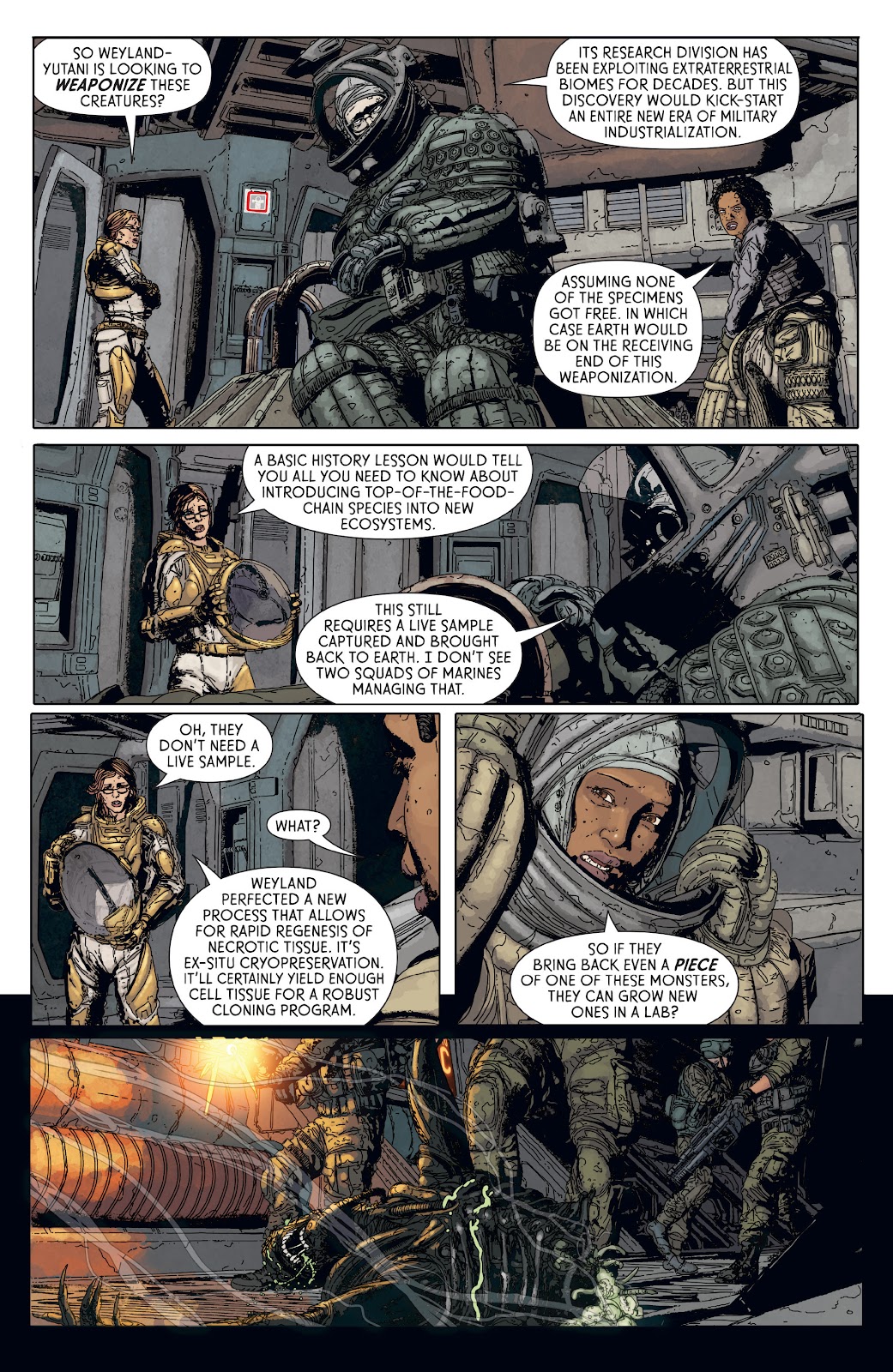 Aliens: Defiance issue 6 - Page 16