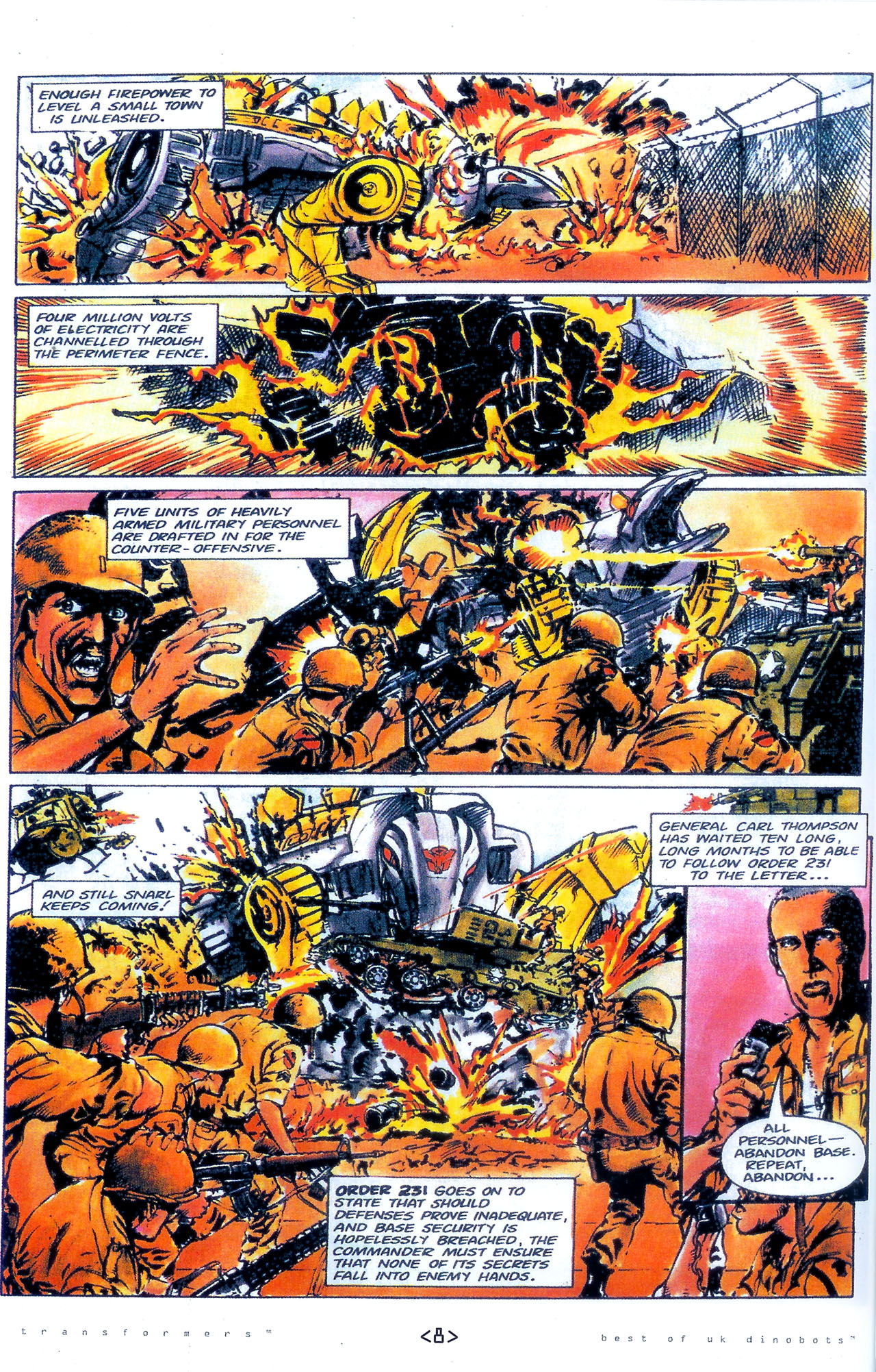 Read online The Transformers: Best of UK: Dinobots comic -  Issue #2 - 11