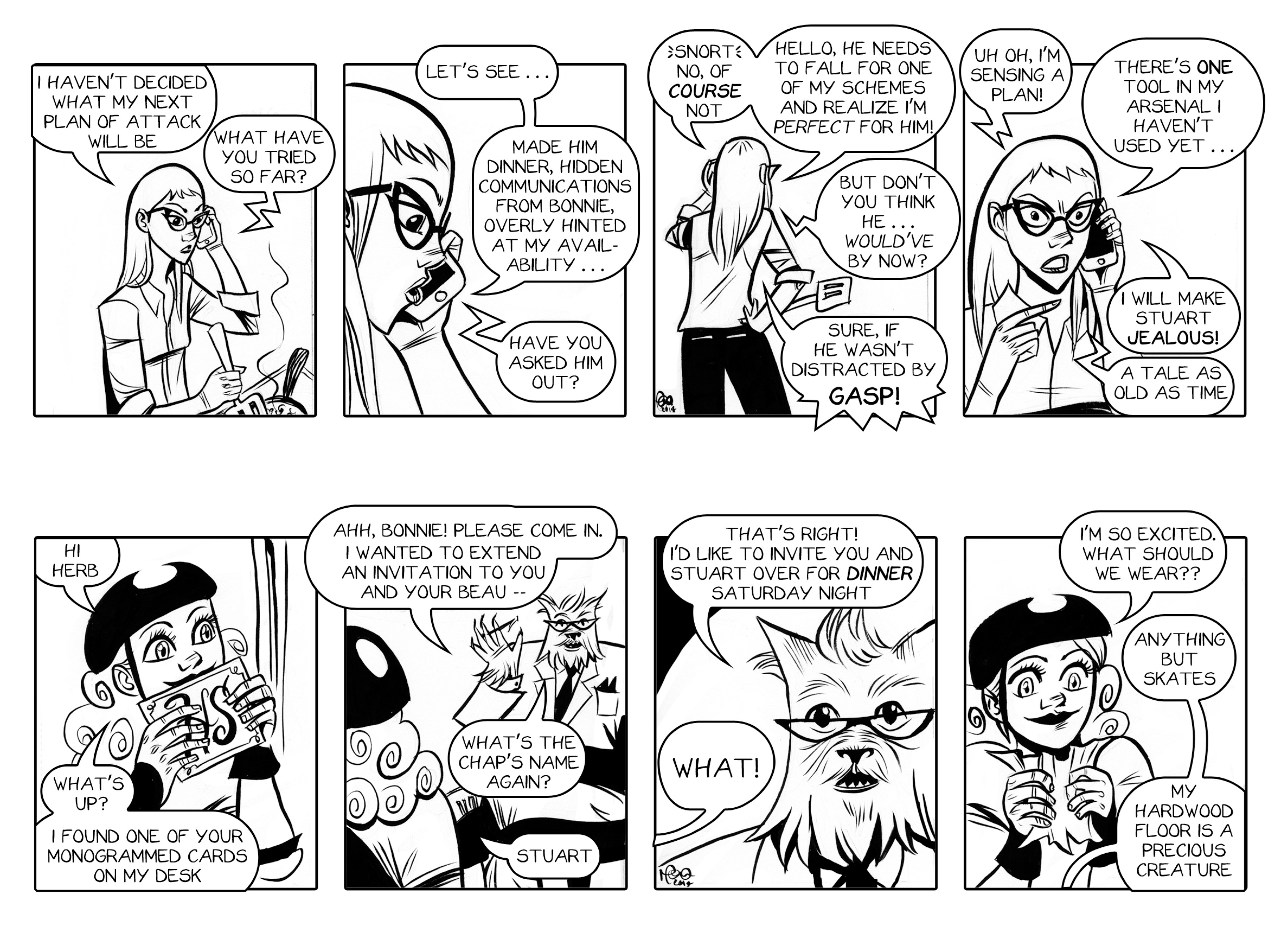 Read online Bonnie N. Collide, Nine to Five comic -  Issue #5 - 19