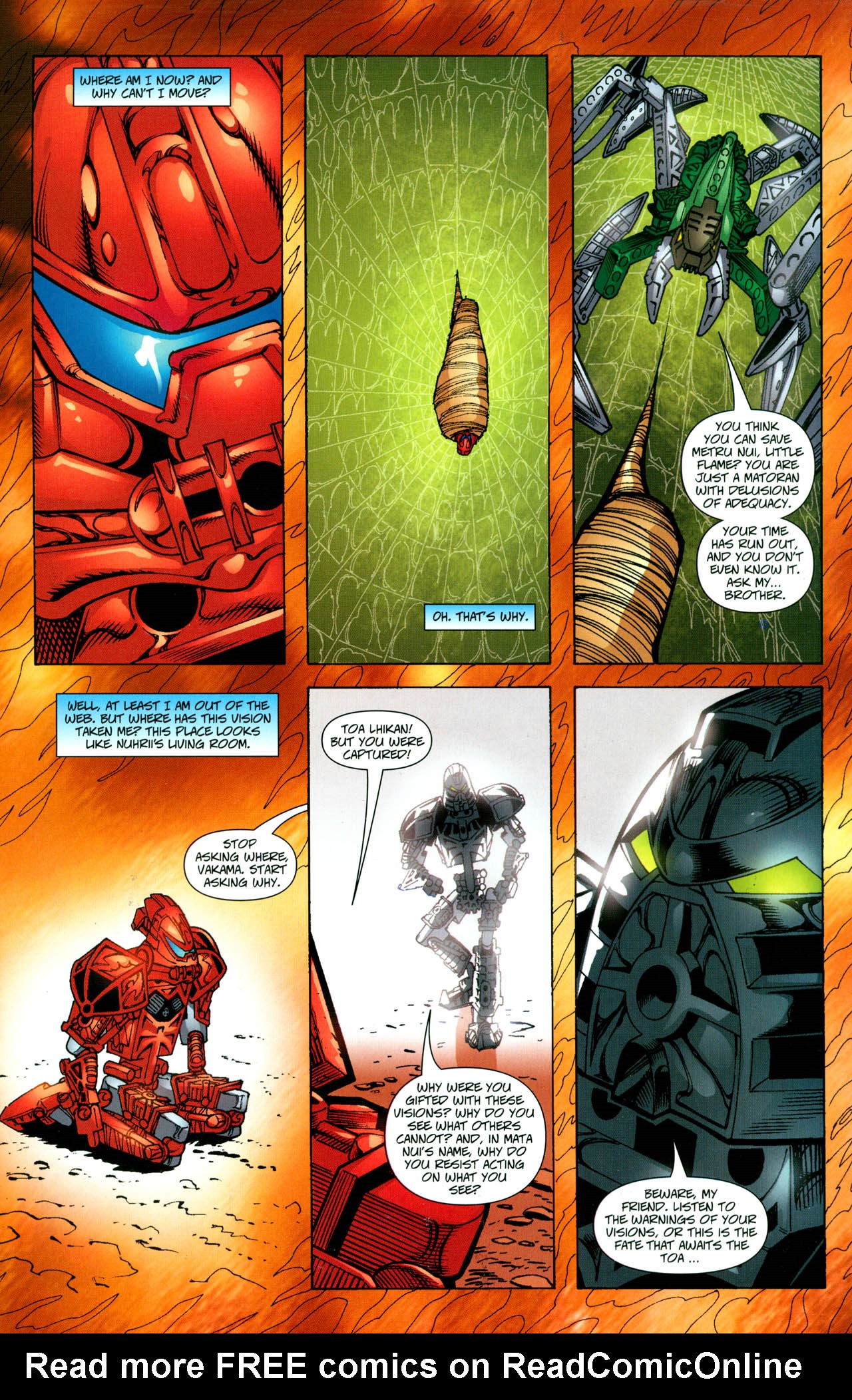 Read online Bionicle comic -  Issue #21 - 5