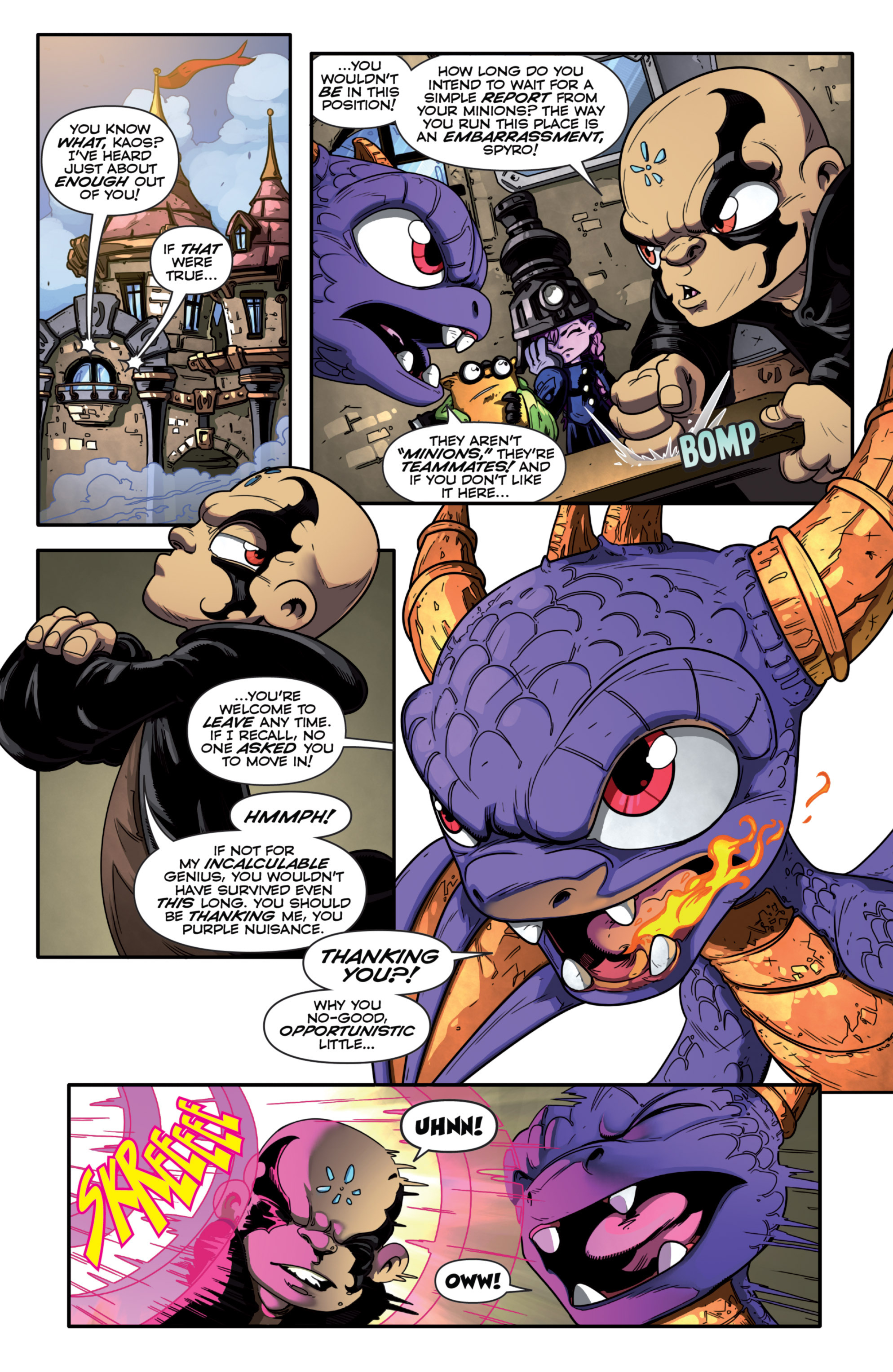 Read online Skylanders Superchargers comic -  Issue #2 - 8