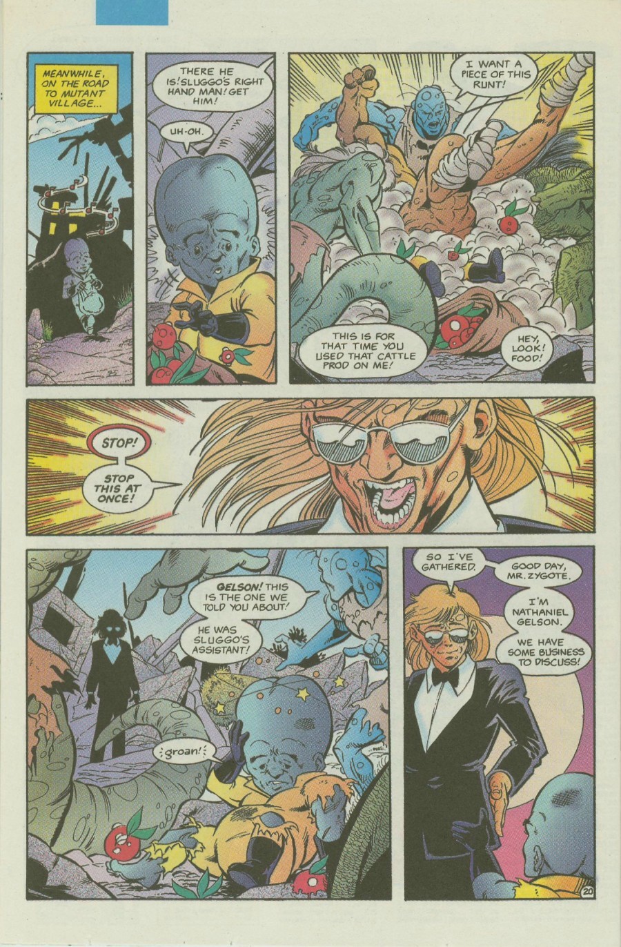 Read online Ex-Mutants comic -  Issue #4 - 25