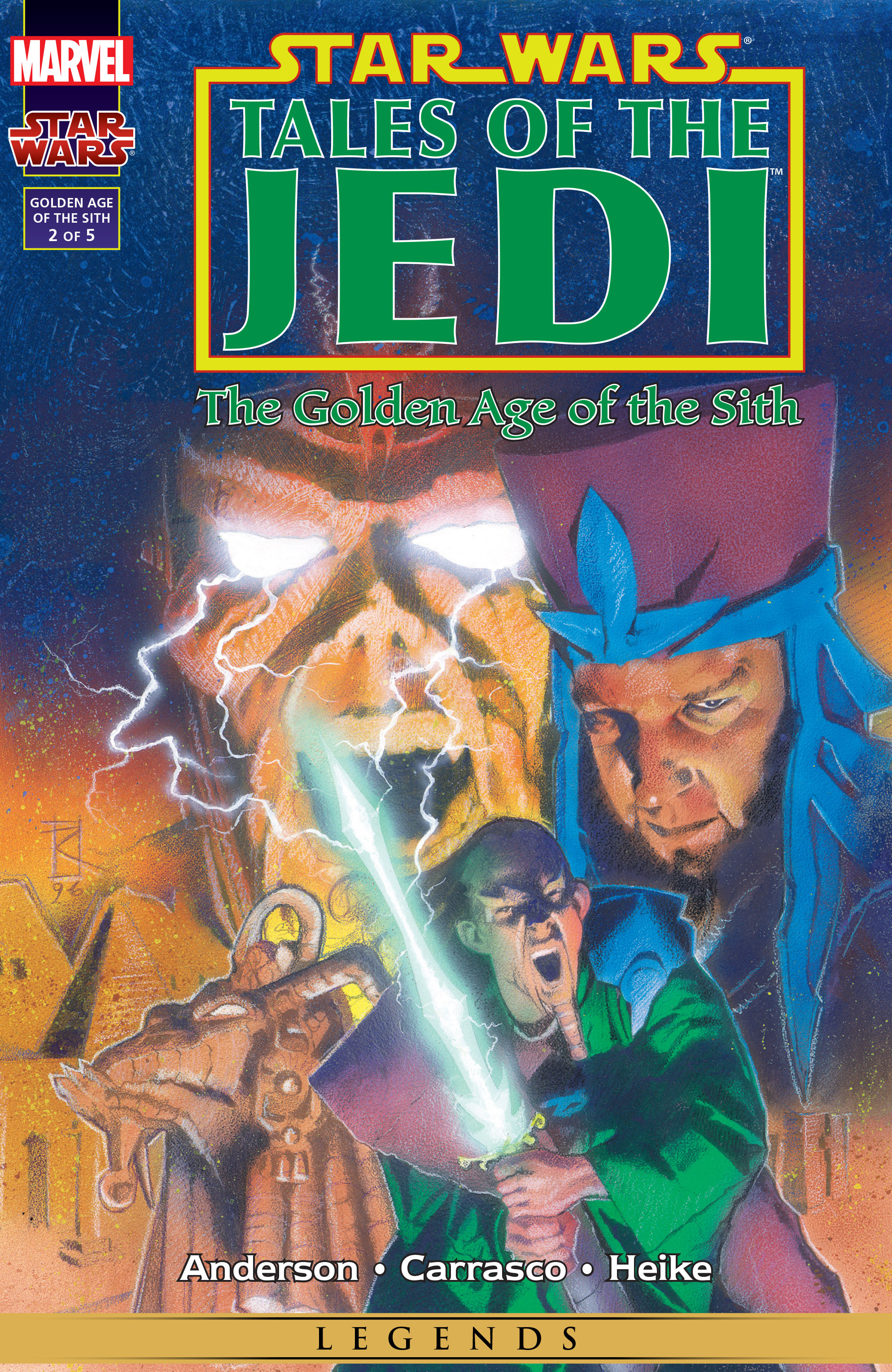 Read online Star Wars: Tales of the Jedi - The Golden Age of the Sith comic -  Issue #2 - 1