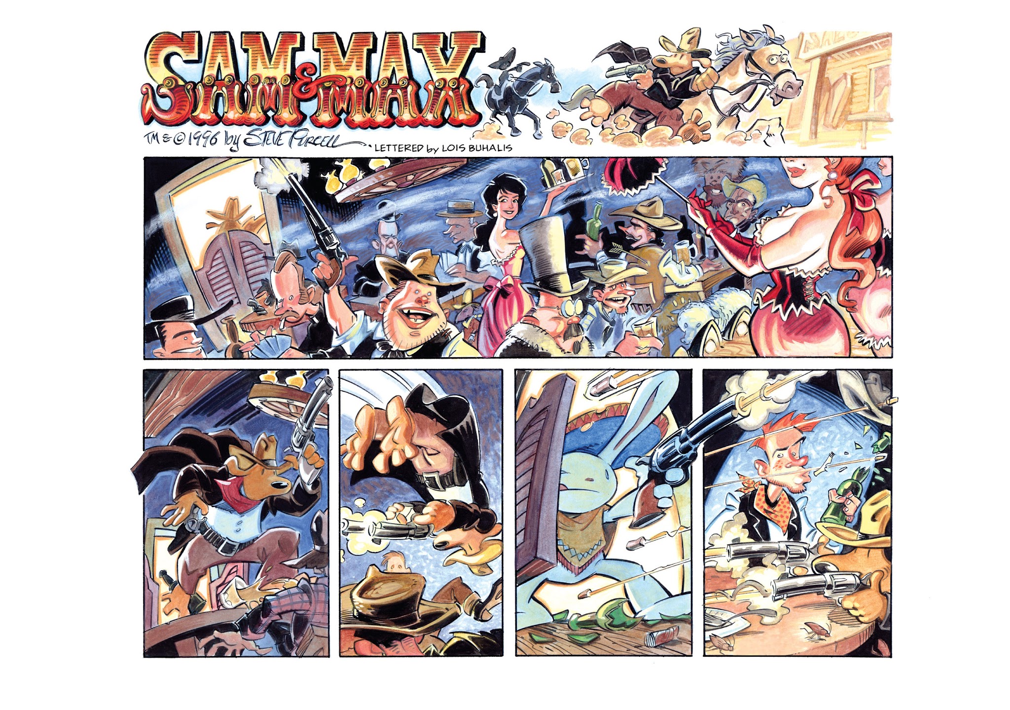 Read online Sam & Max Surfin' The Highway comic -  Issue # TPB - 175