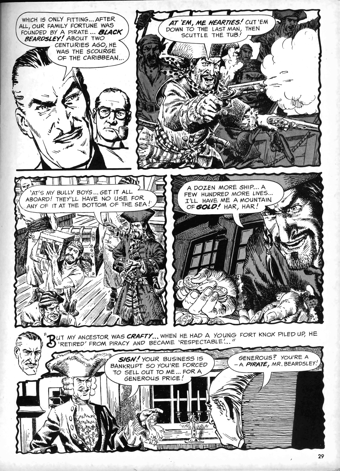 Read online Creepy (1964) comic -  Issue #7 - 29