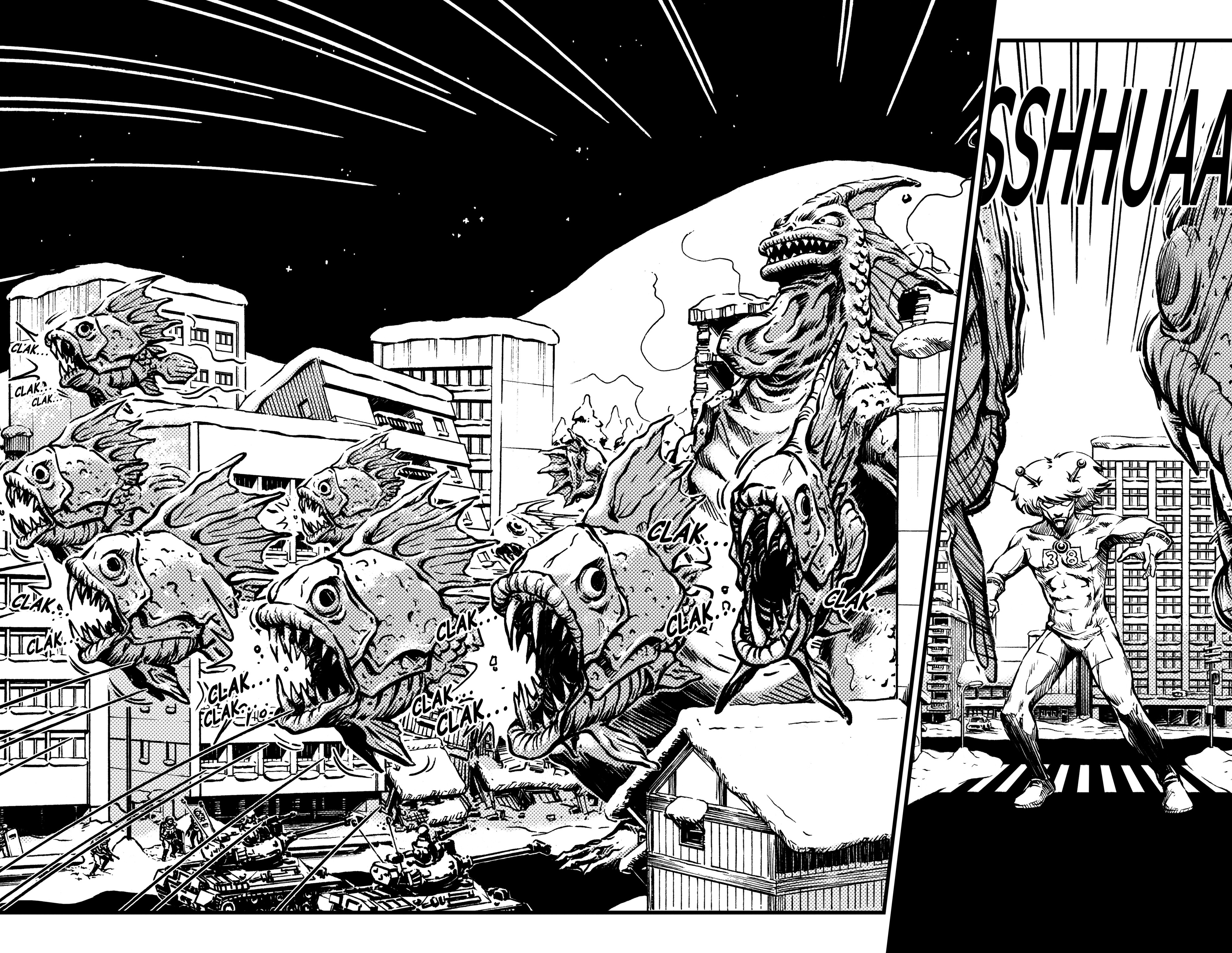 Read online Konnichiwa Kaiju-Kun comic -  Issue #1 - 24
