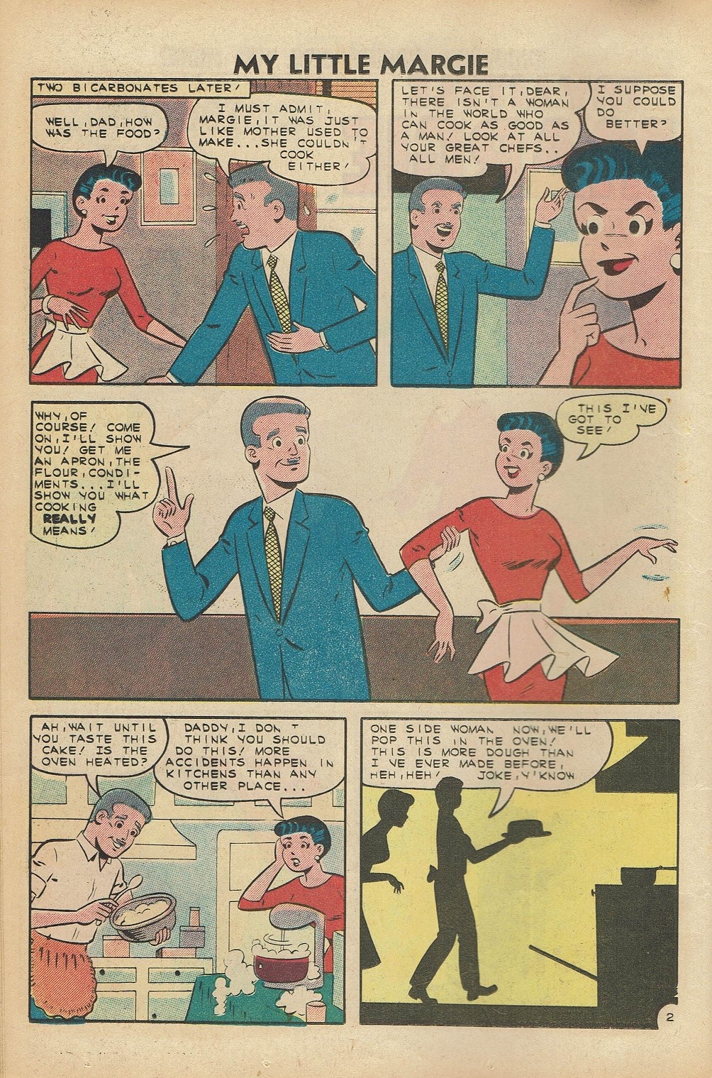 Read online My Little Margie (1954) comic -  Issue #39 - 12